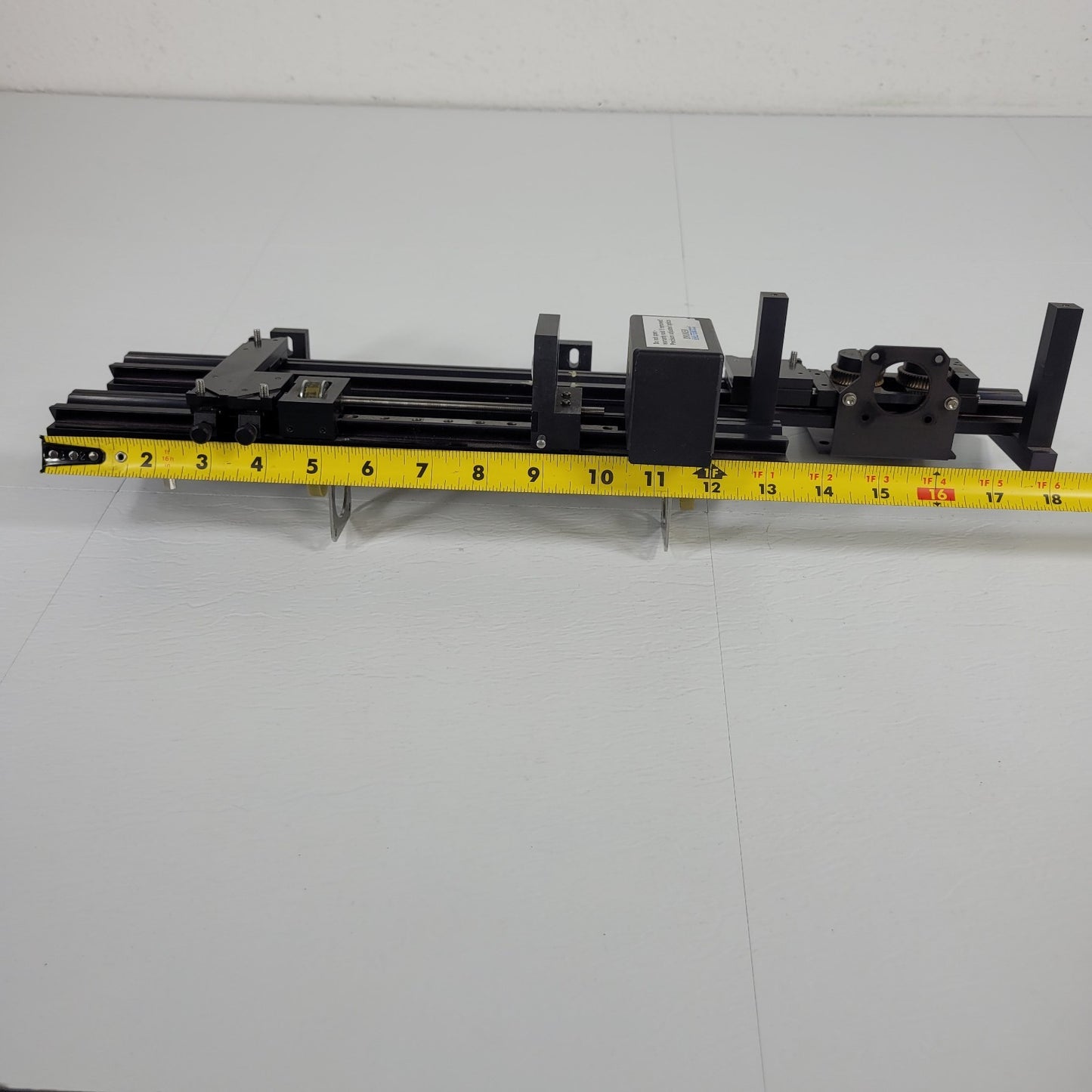Small "V" Optical Rail Assembly High Precision Belt Driven Lens Movement Bruker