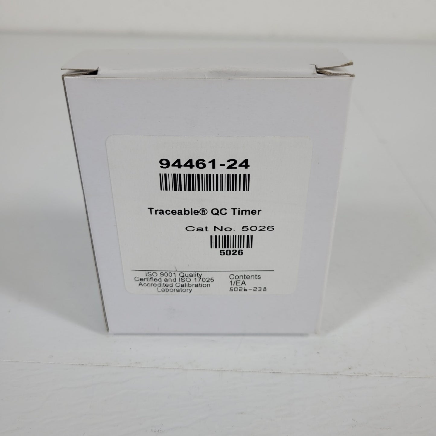 Thomas Scientific Traceable QC Stopwatch Alarm Timer 94461-24 20 Hr Max 5026