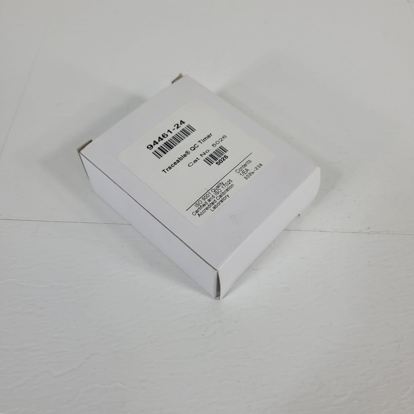 Thomas Scientific Traceable QC Stopwatch Alarm Timer 94461-24 20 Hr Max 5026