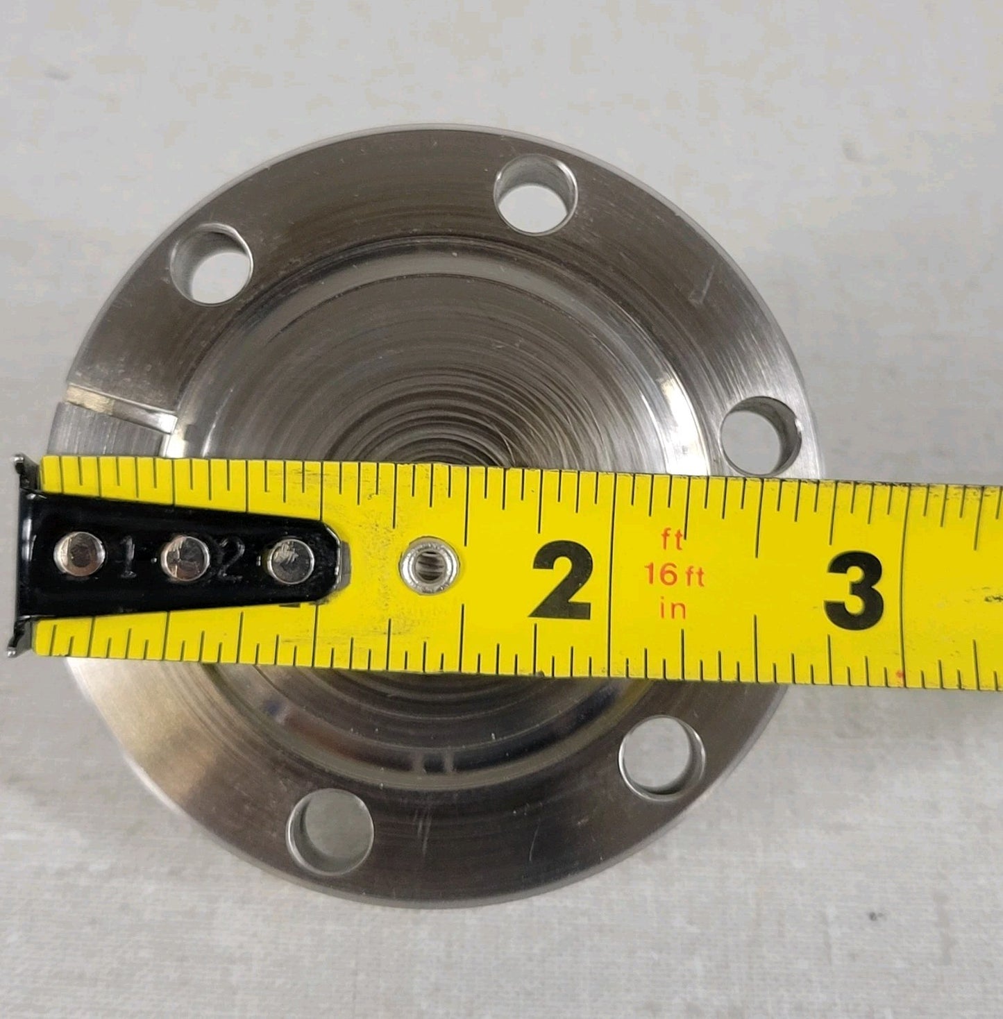 2.75" CF Conflat DN35CF To 1/4" Male VCR MVCR Fitting Adapter High Vacuum SS