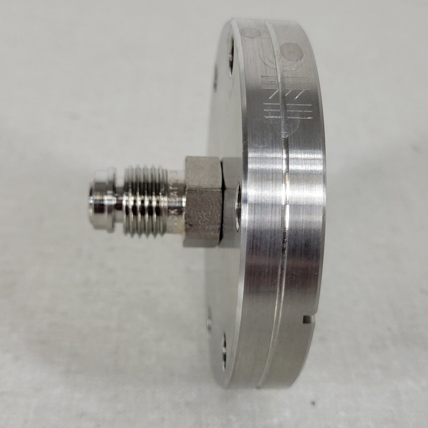 2.75" CF Conflat DN35CF To 1/4" Male VCR MVCR Fitting Adapter High Vacuum SS