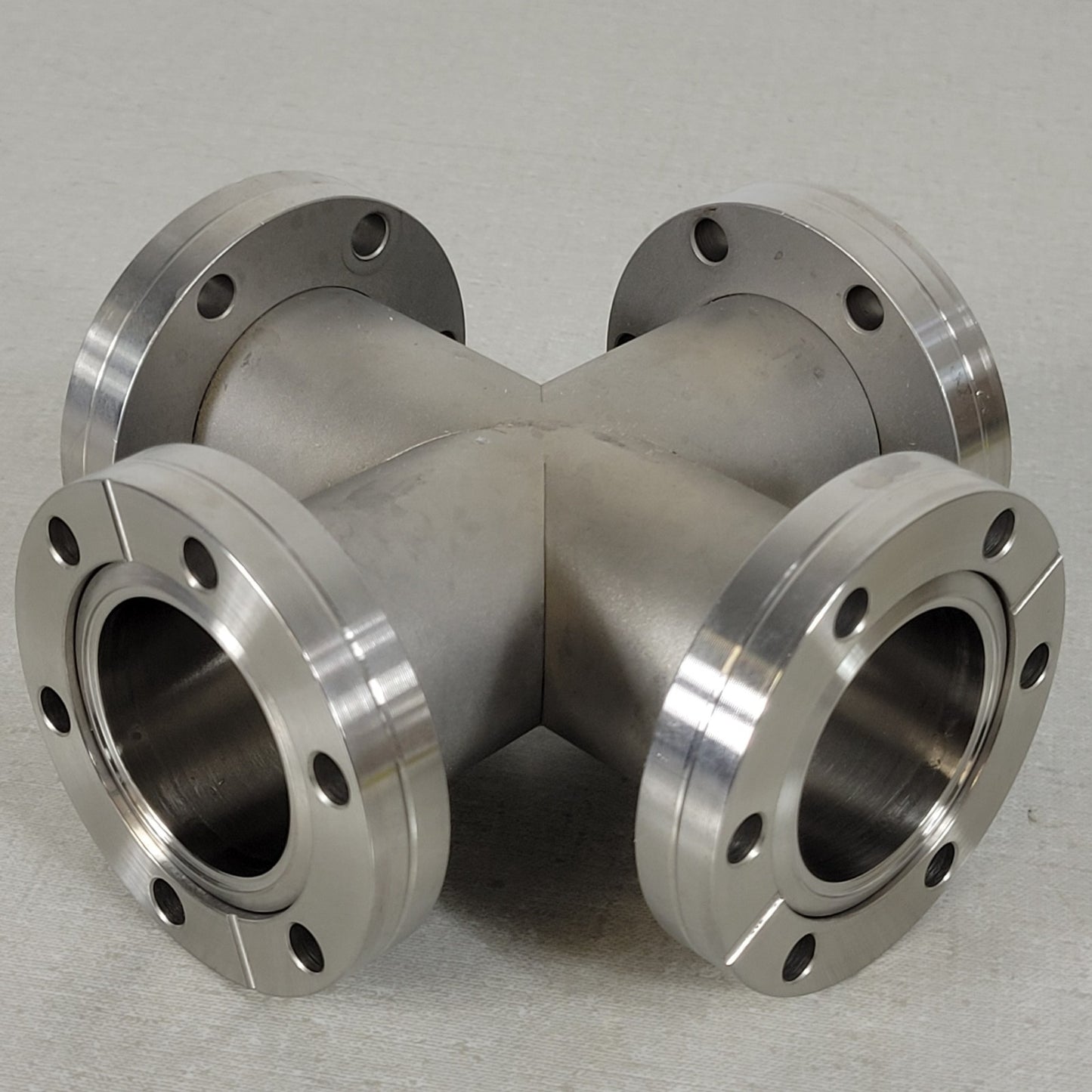 4-Way Cross Rotatable CF DN35CF 2.75" Conflat Stainless Steel High Vacuum