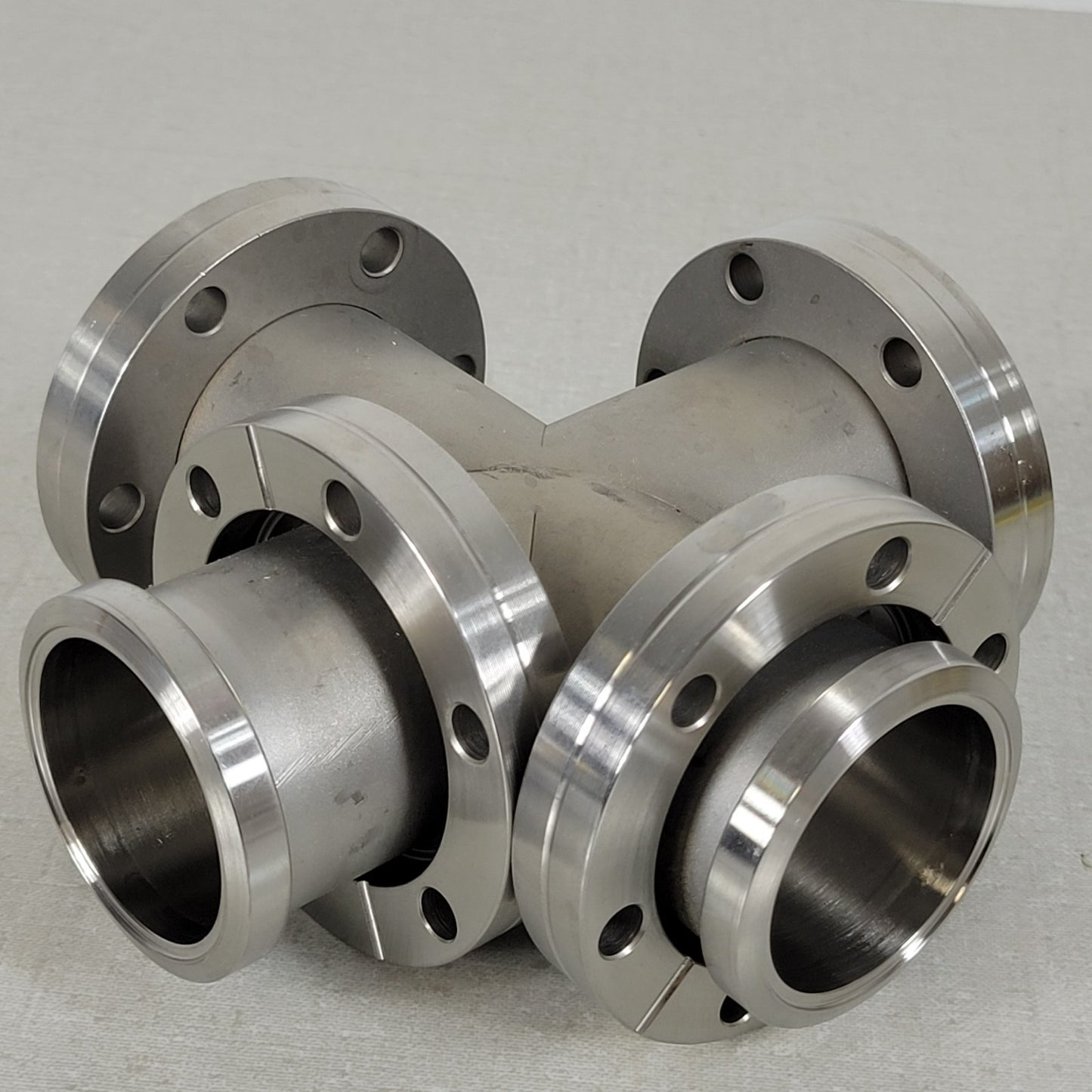 4-Way Cross Rotatable CF DN35CF 2.75" Conflat Stainless Steel High Vacuum