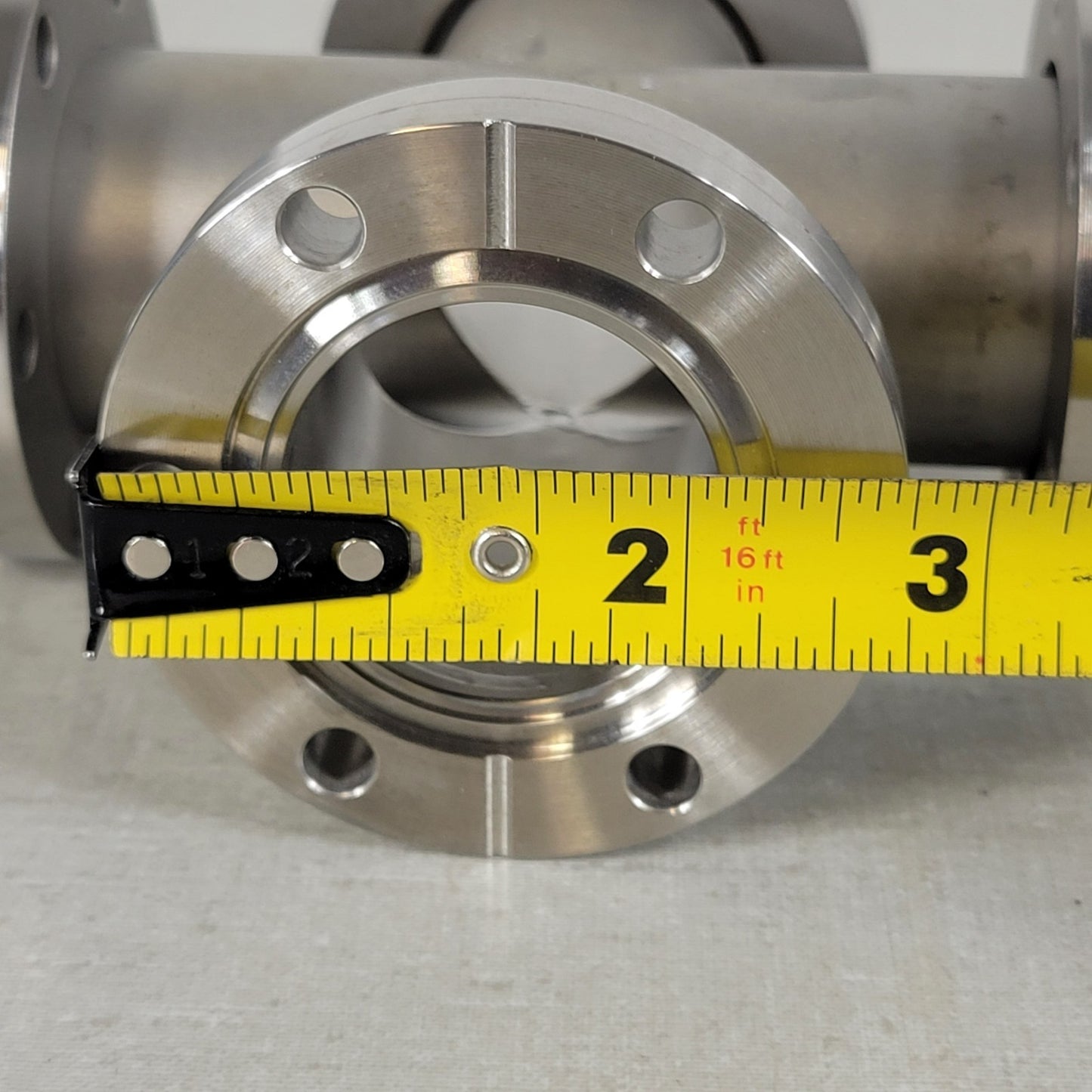 4-Way Cross Rotatable CF DN35CF 2.75" Conflat Stainless Steel High Vacuum