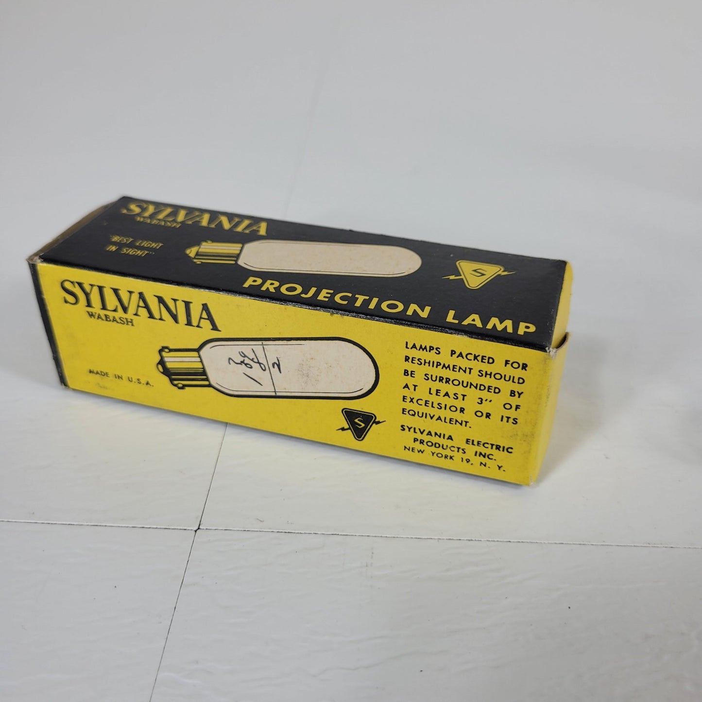 Sylvania Projection Lamp 300C1 120V 300W T8.5