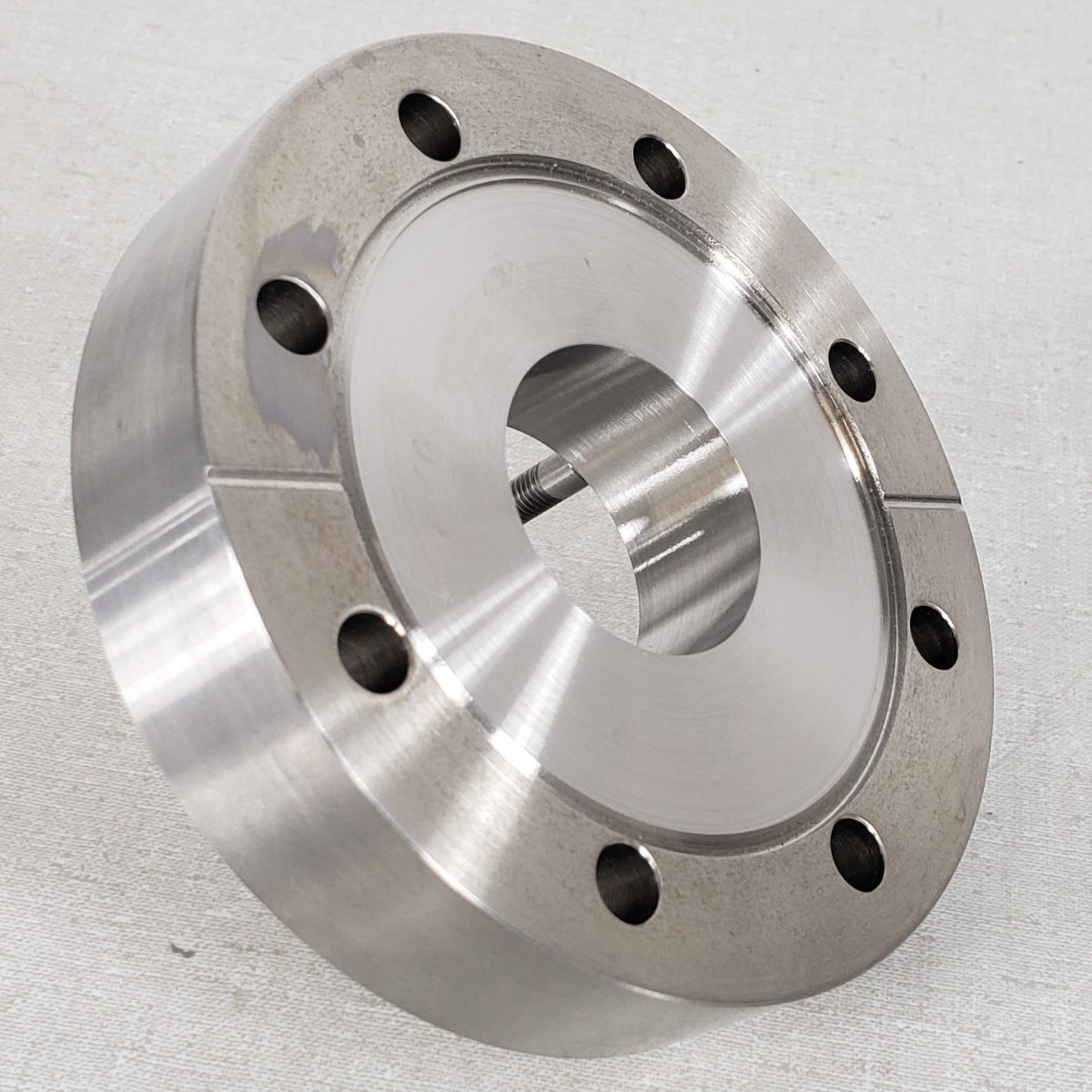 Zero-Length Adapter DN35CF 2.75 Conflat to DN63CF 4.5" CF High Vacuum SS Studs