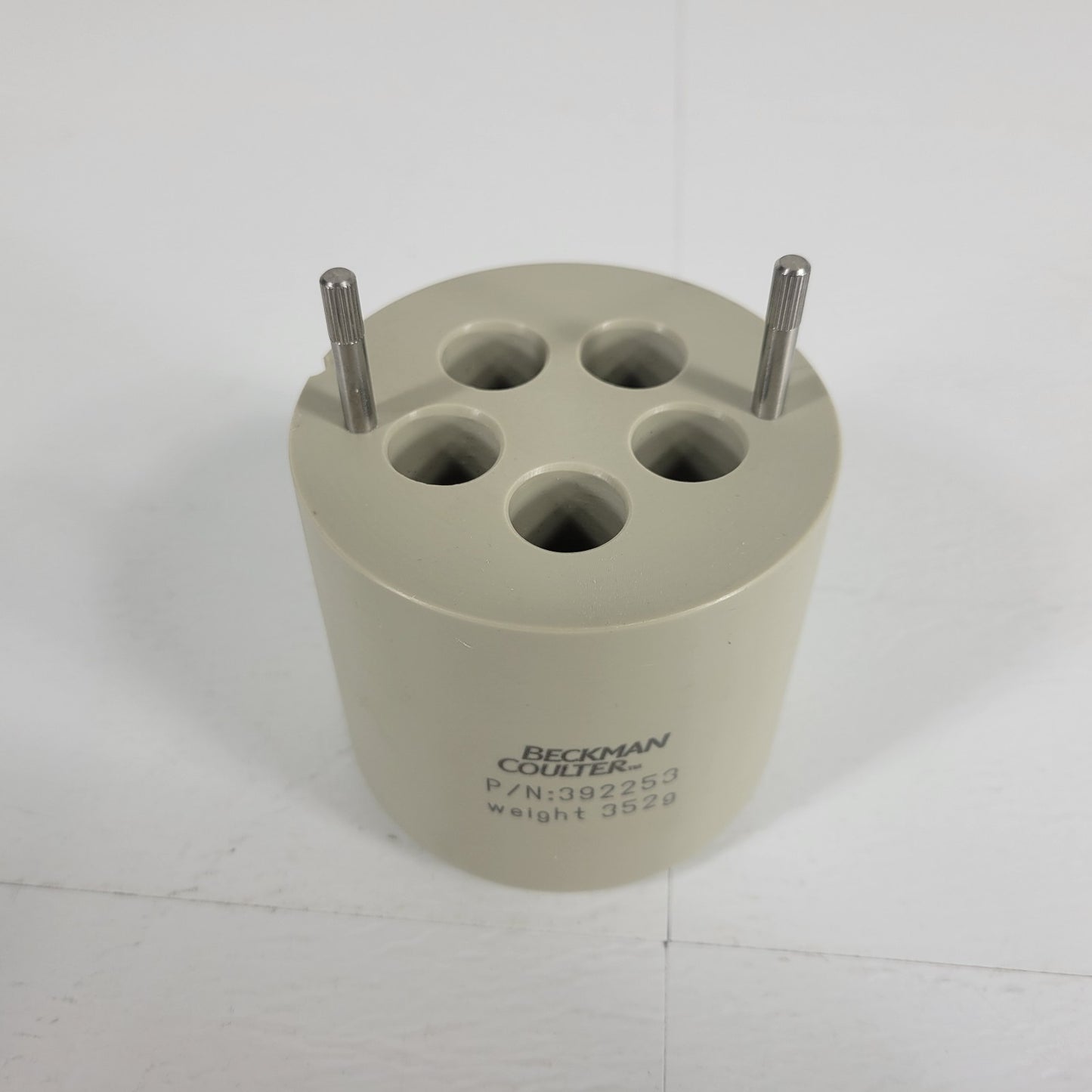 Beckman Coulter 392253 Swinging Bucket Centrifuge Rotor Adapter 352 Grams