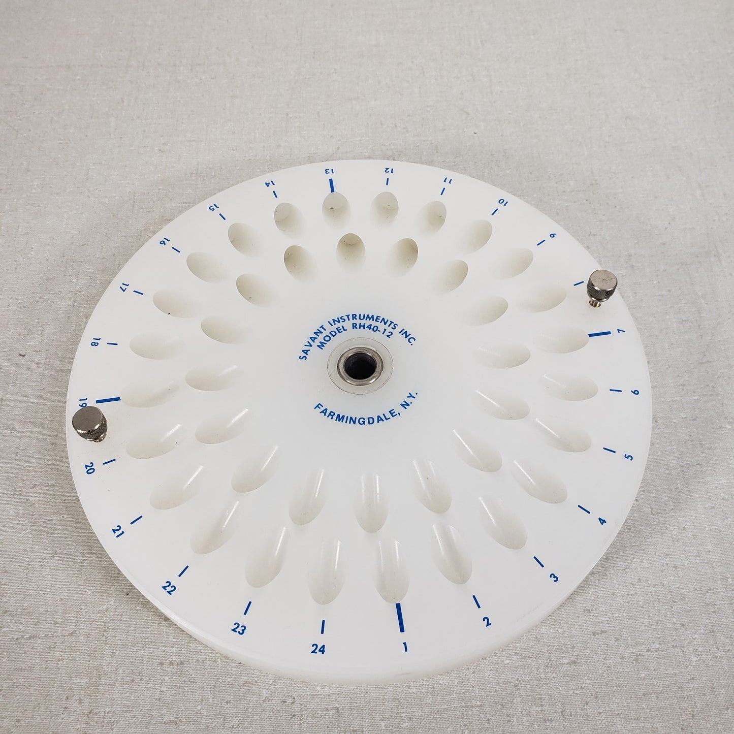 Savant Instruments RH40-12 SpeedVac 40-Position Fixed Angle Rotor Centrifuge