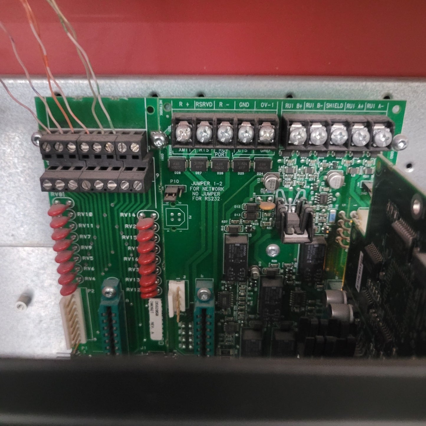 Simplex 4100 TrueAlarm Fire Alarm Control Panel Cabinet Assembly TESTED