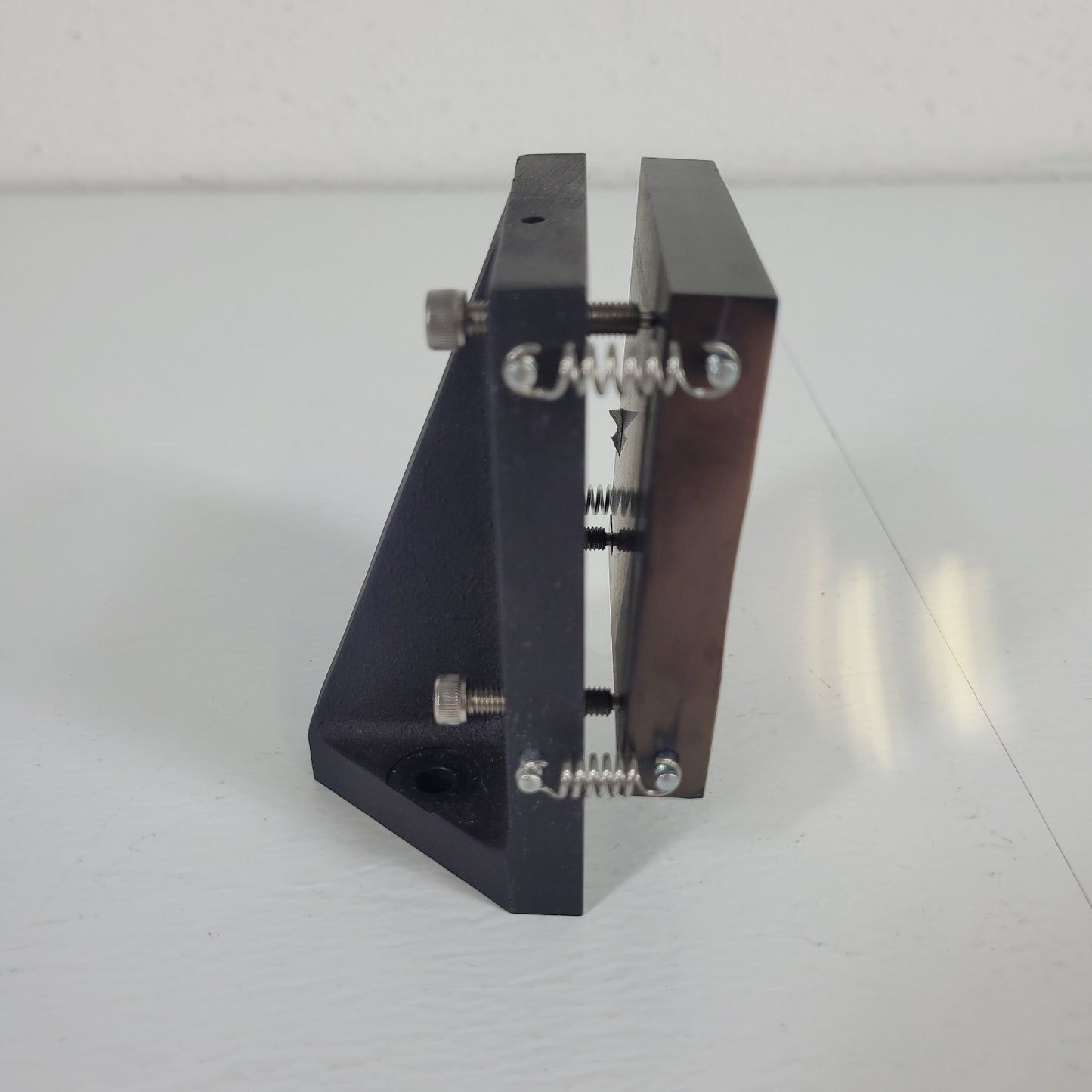 Bio-Rad FTS-40 Spectrometer Elliptical 3" by 3" Gold Mirror Mount Holes 1 3/4"