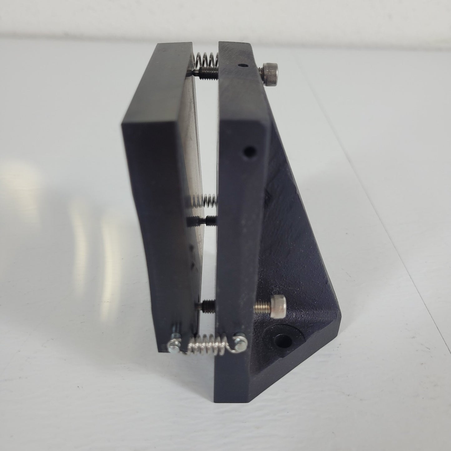 Bio-Rad FTS-40 Spectrometer Elliptical 3" by 3" Gold Mirror Mount Holes 1 3/4"