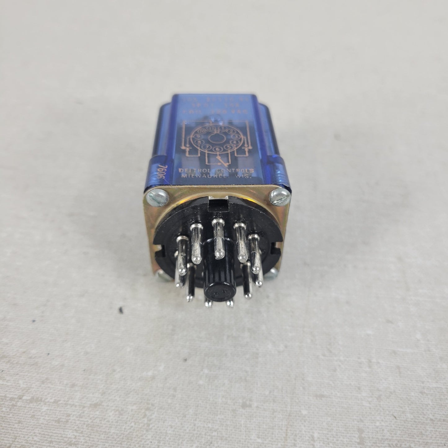 Deltrol 20110-84 3PDT 10A 120V Coil with Breakout Connector Board