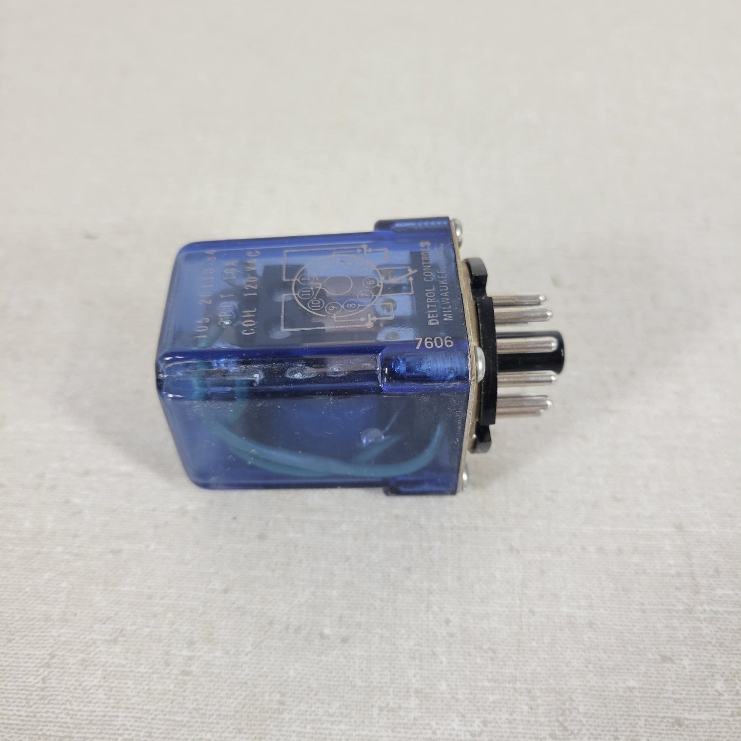 Deltrol 20110-84 3PDT 10A 120V Coil Solenoid Switch