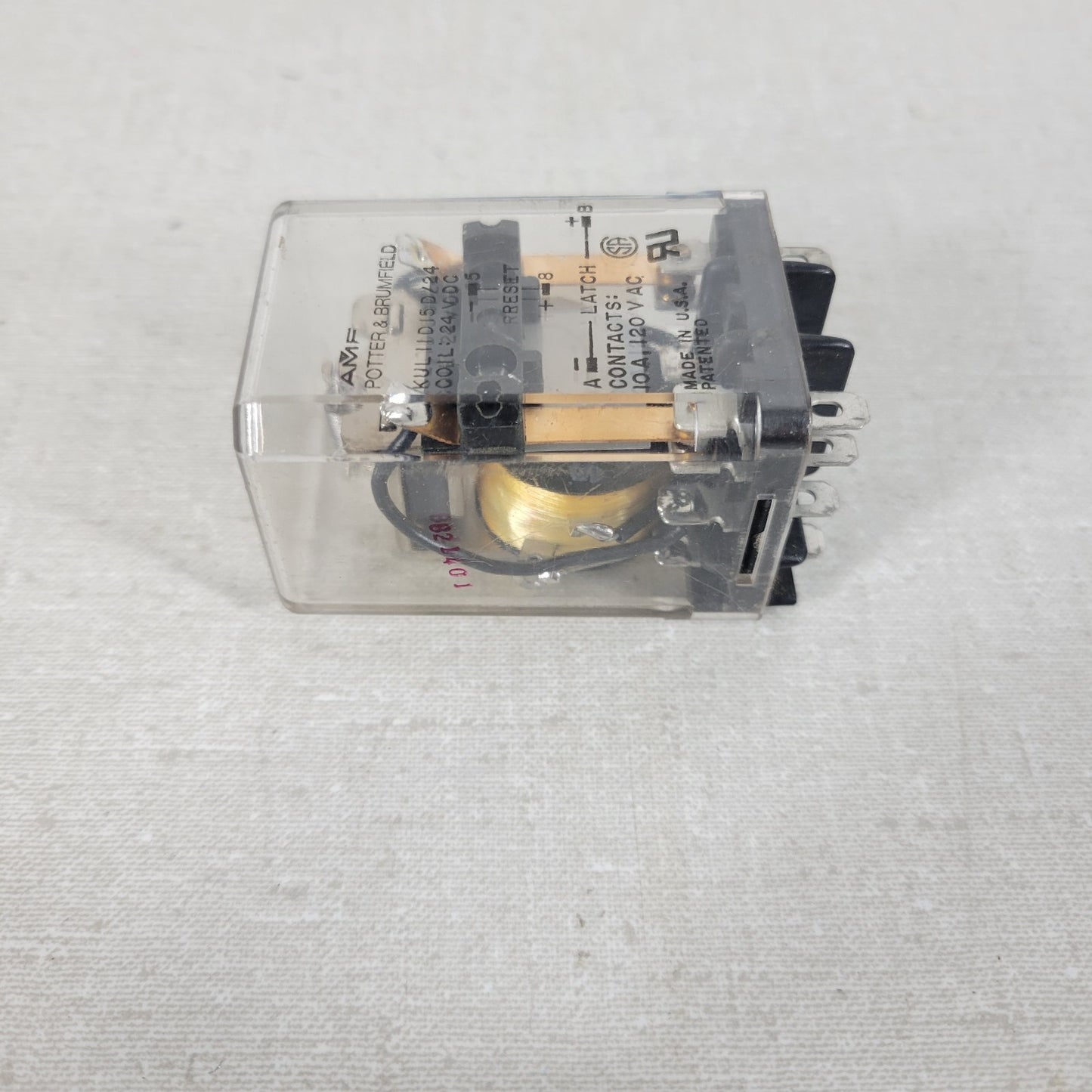 AMF Potter & Brumfield KUL11D15D 24V 10A General Purpose Relay