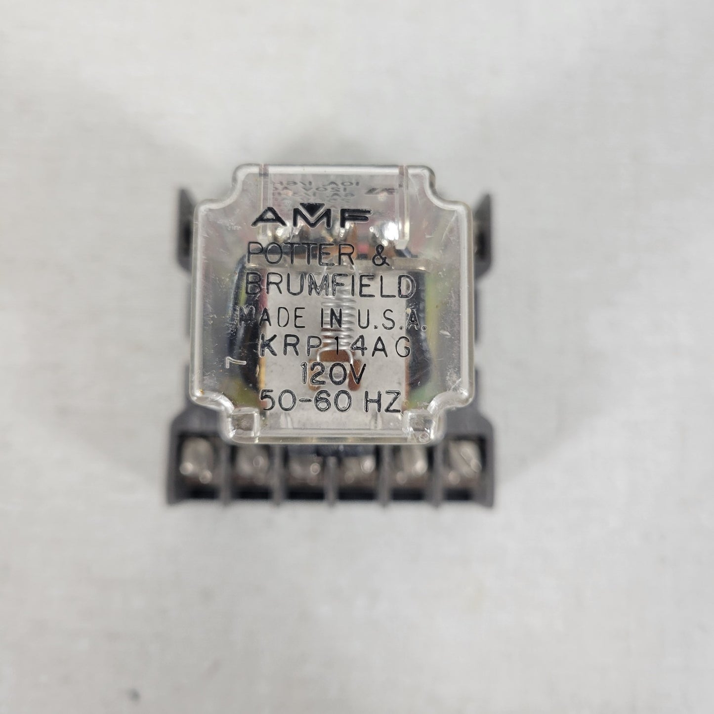 AMF Potter & Brumfield KRP14AG 10A 120VAC and Breakout Connector Board