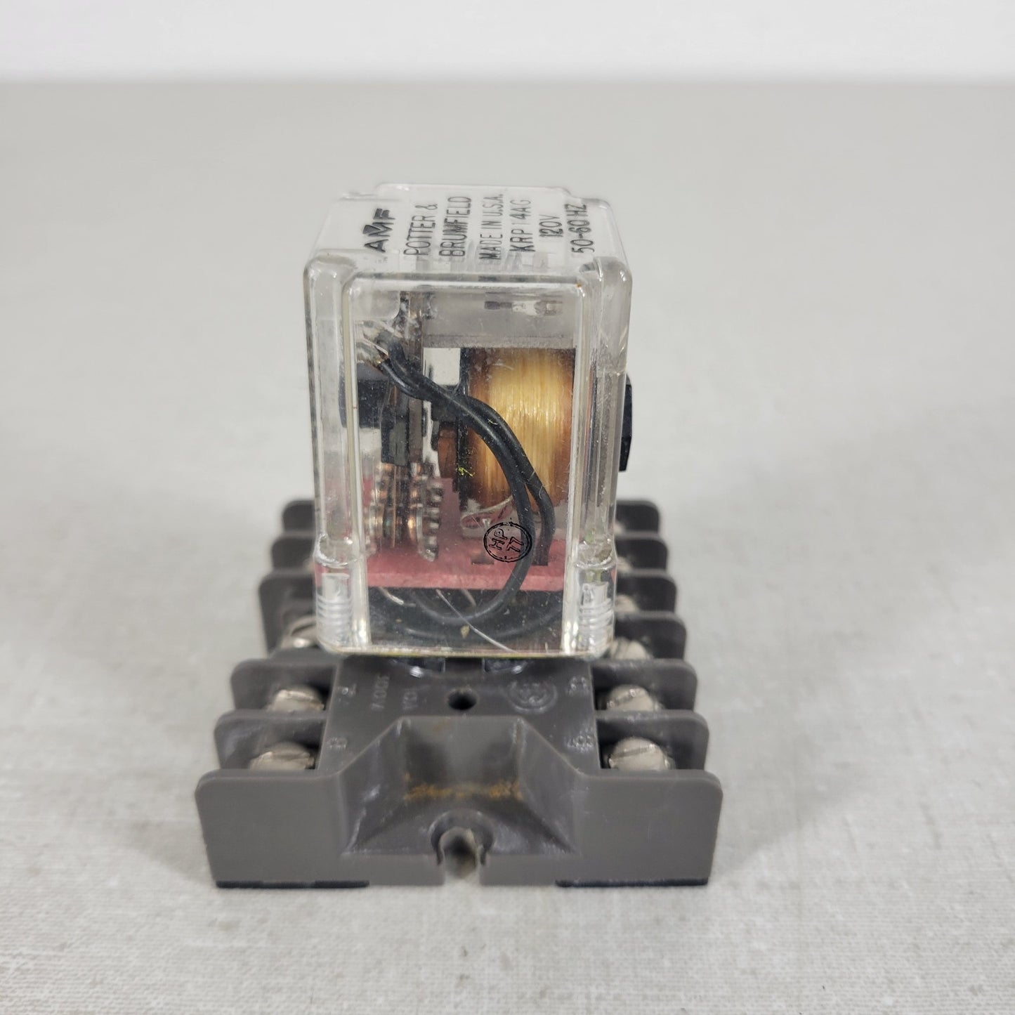 AMF Potter & Brumfield KRP14AG 10A 120VAC and Breakout Connector Board