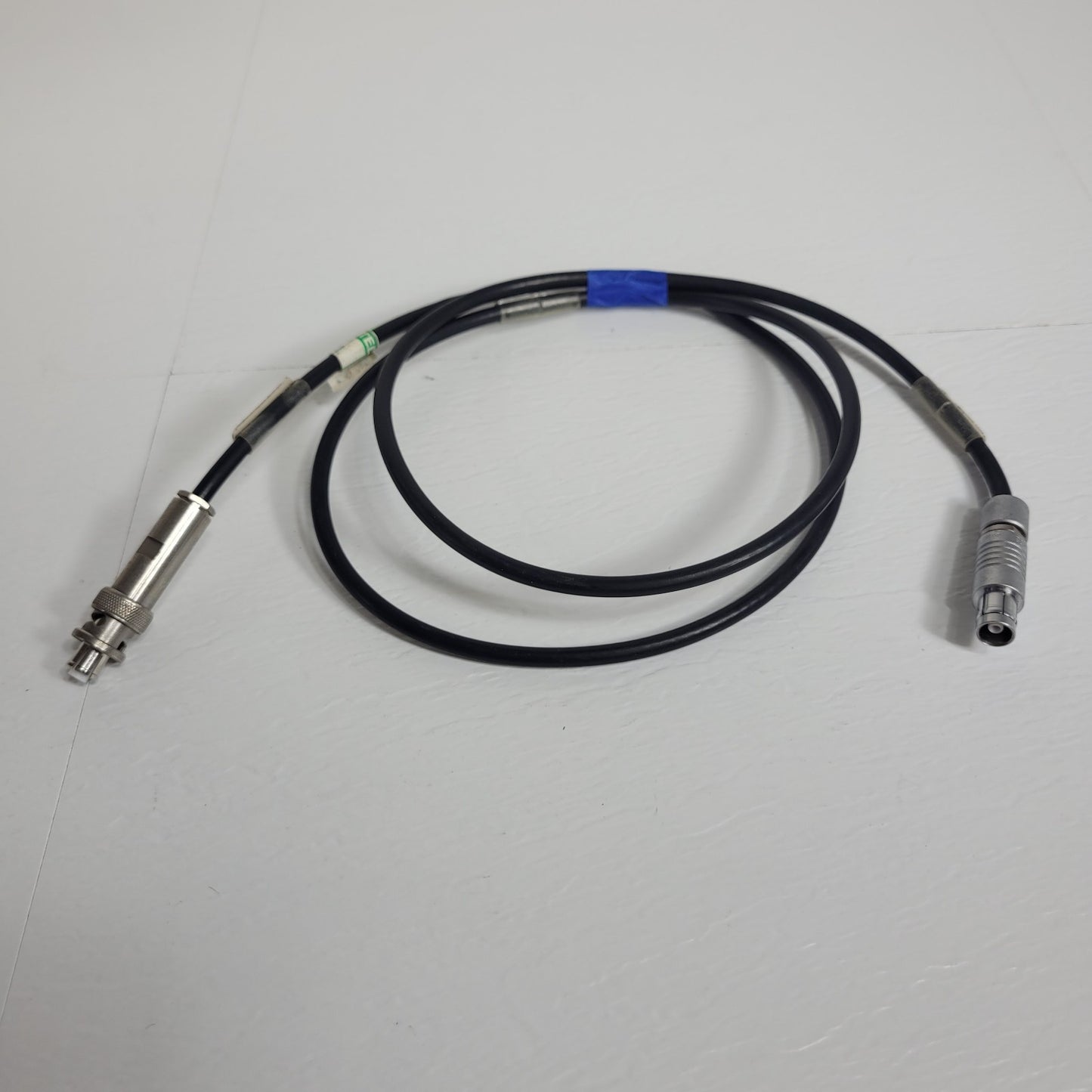 One Female Lemo Connecter and Coaxial Connector - RG58 2267 Coaxial Cable 4' 3"