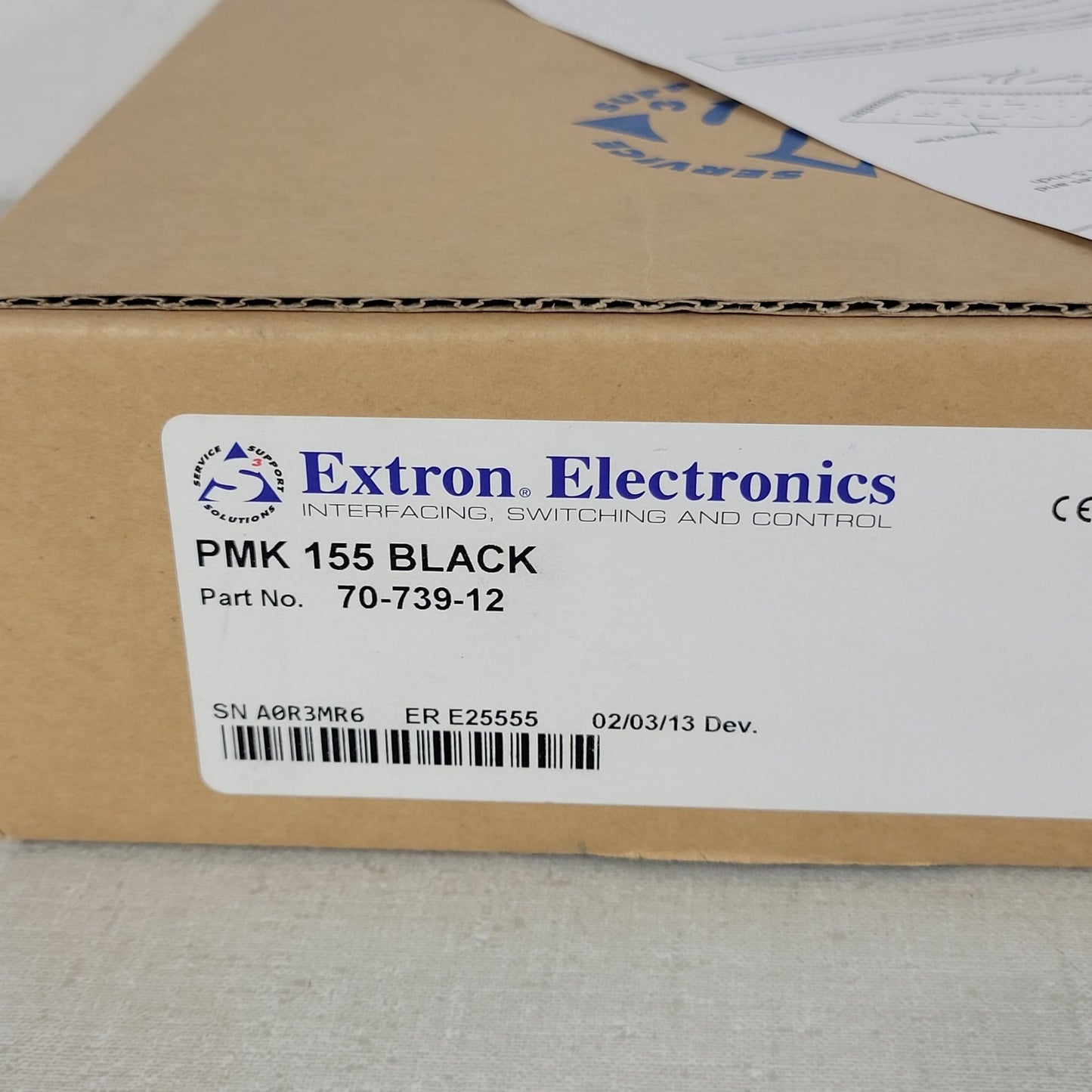 Extron Electronics PMK 155 Black Pole And Cable Cubby Mounting Kit 70-739-12