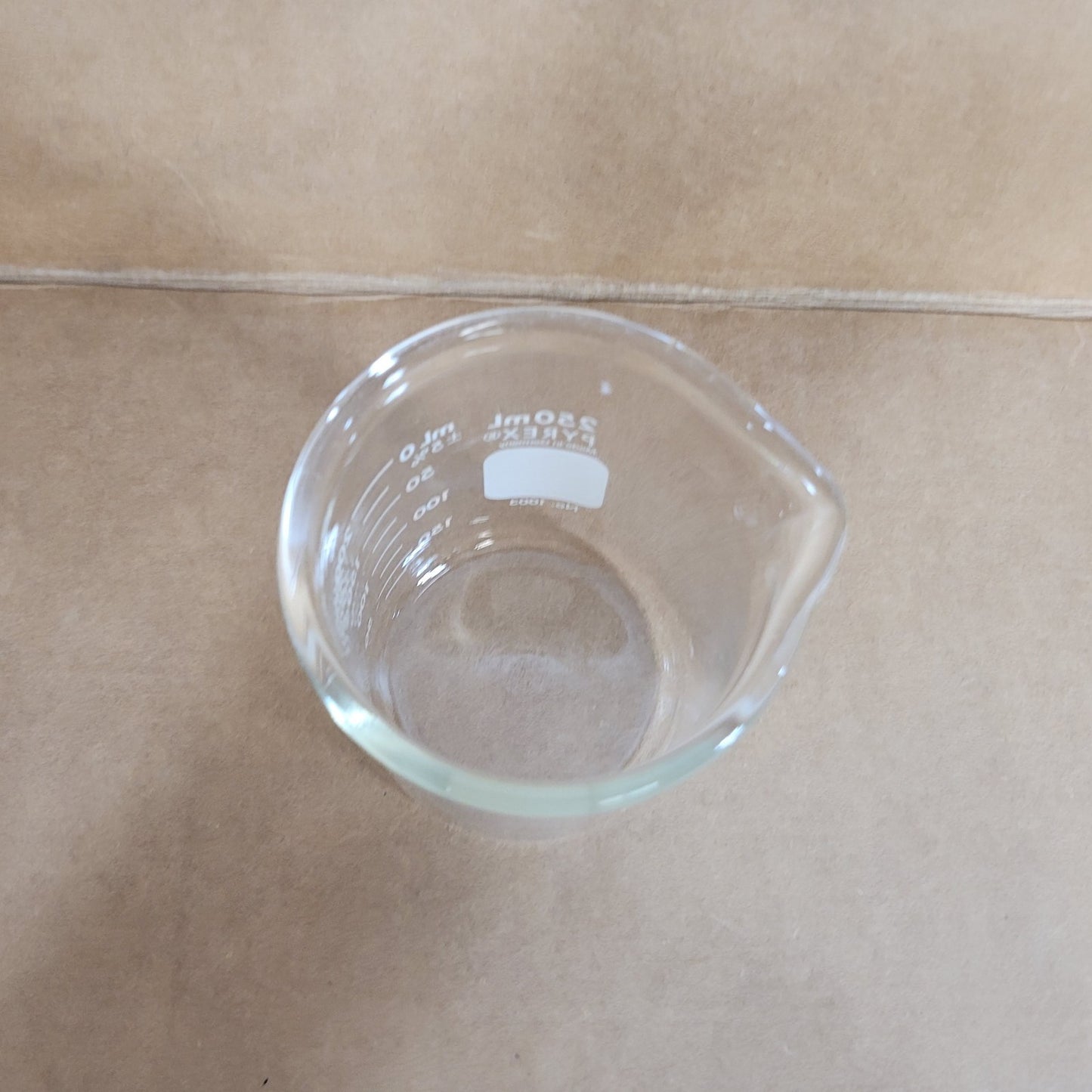 Corning Pyrex 250mL 1003-250 Griffin Beaker Glass Form Durable Heavy Duty 11pk