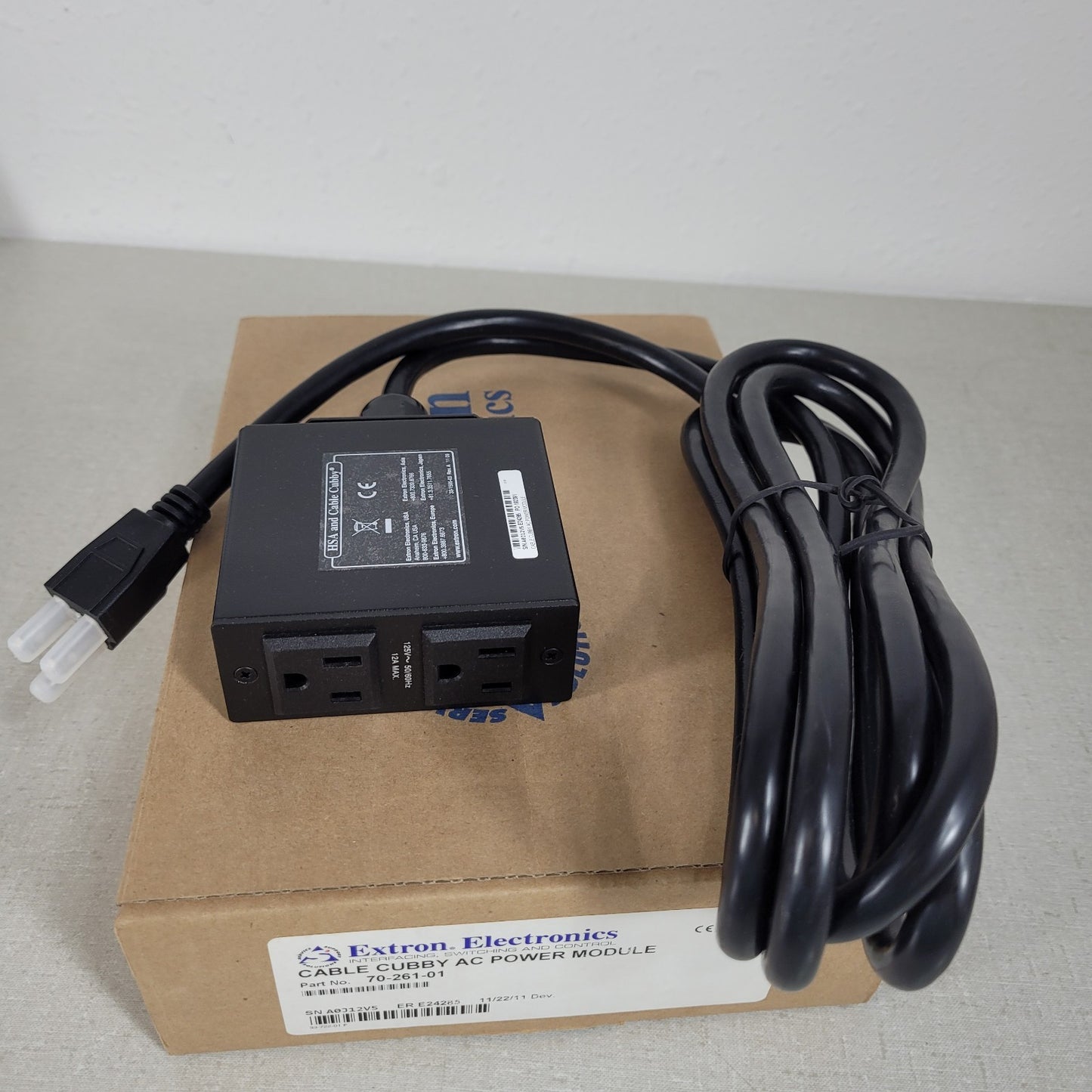 Extron Electronics 70-261-01 Cable Cubby AC Power Module