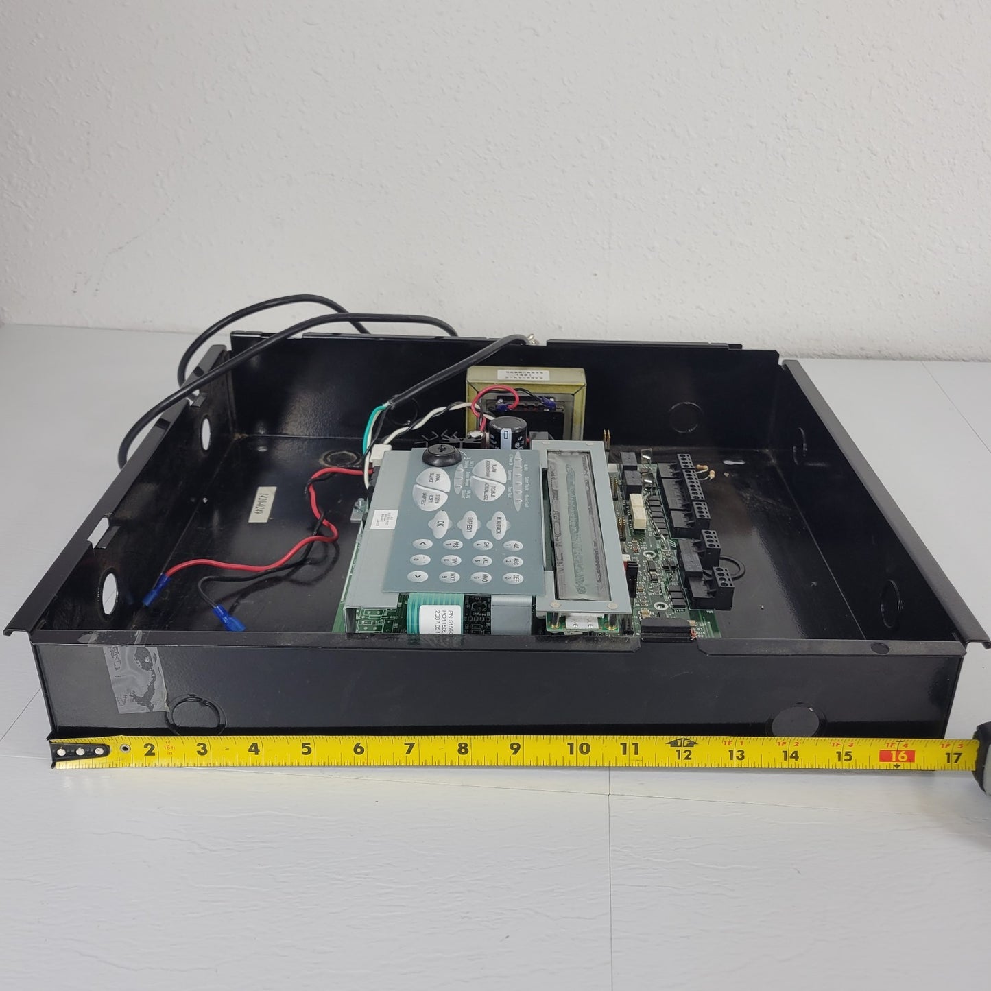 FCI Gamewell 7100 L3012B Fire Alarm Control Panel Box BF-9511 SLC Multiprocessor