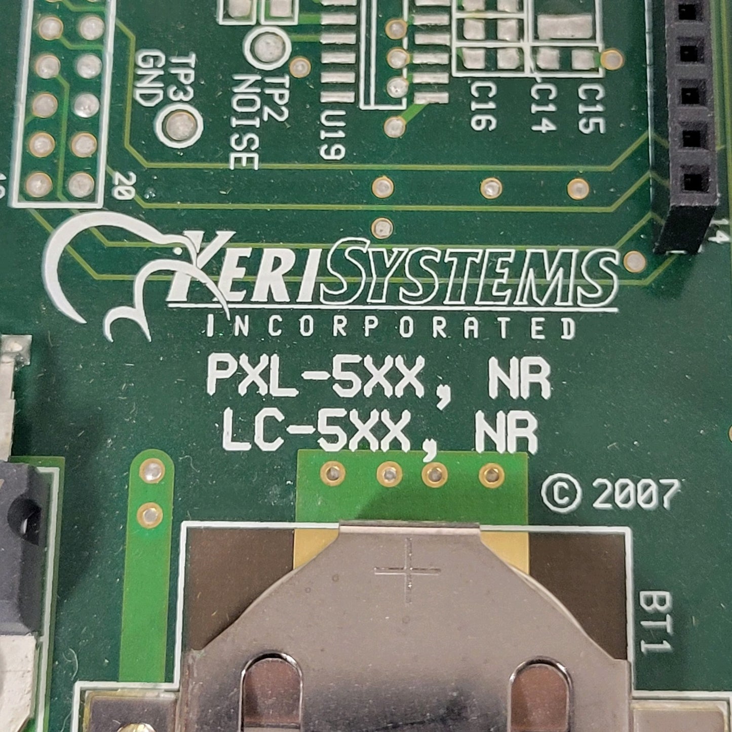 Keri Systems PXL-5XX NR LC-5XX NR Single Door Alarm Circuit Board 04296-002 D