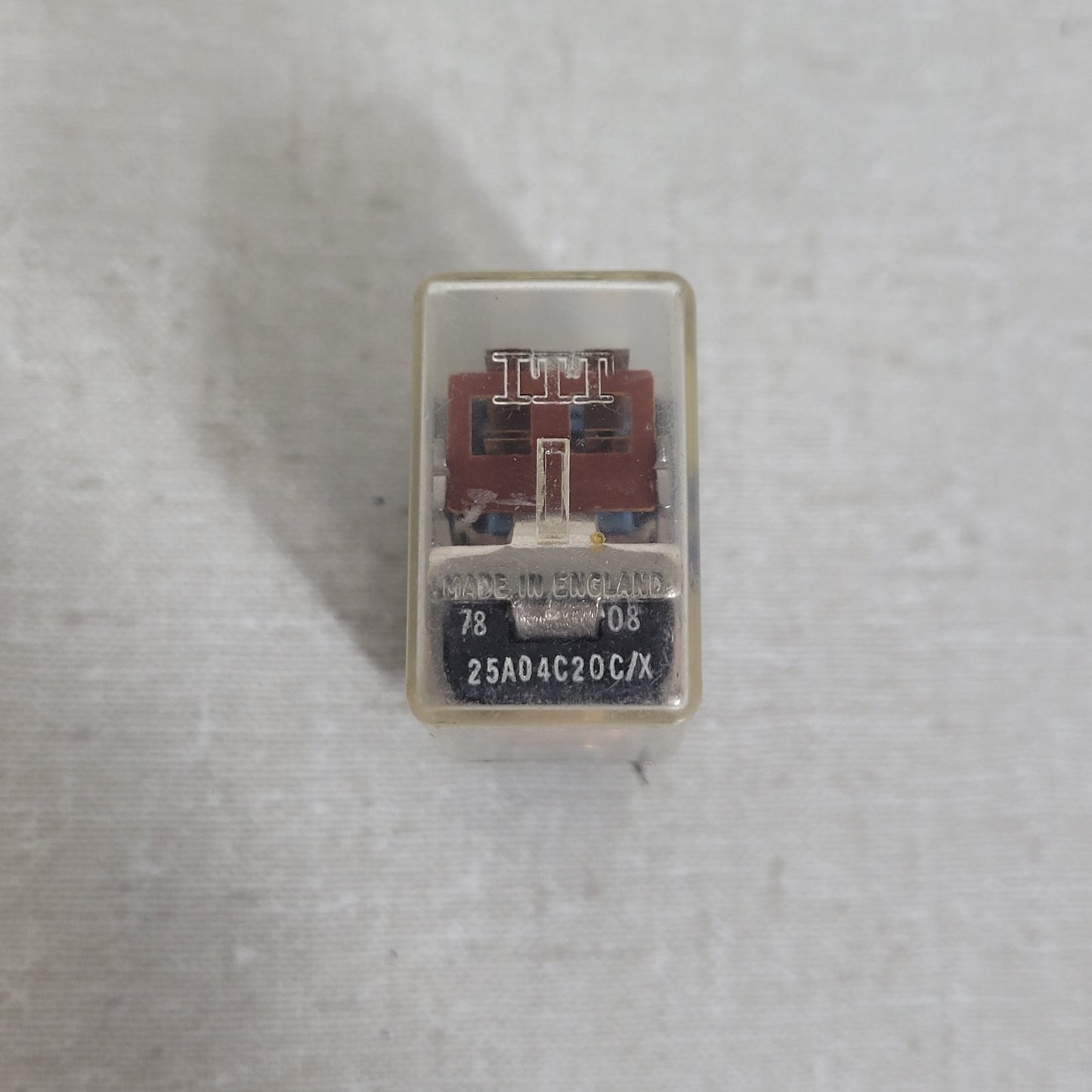 ITT Industrial Automation Relay Coil 25A04C20C/X DPDT