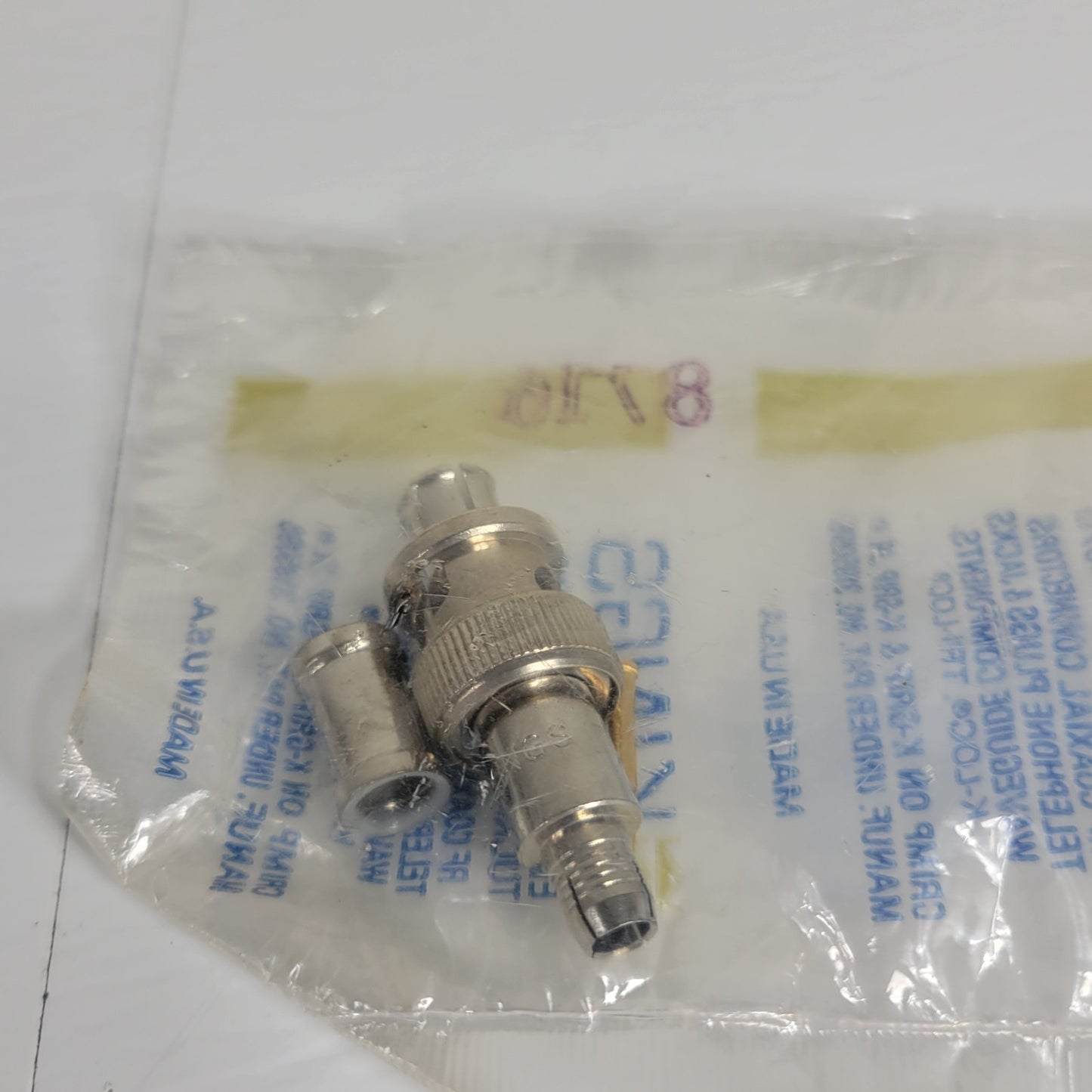 Kings Electronics 1705-1 RF Coaxial SHV Plug Straight Male 300 MHz