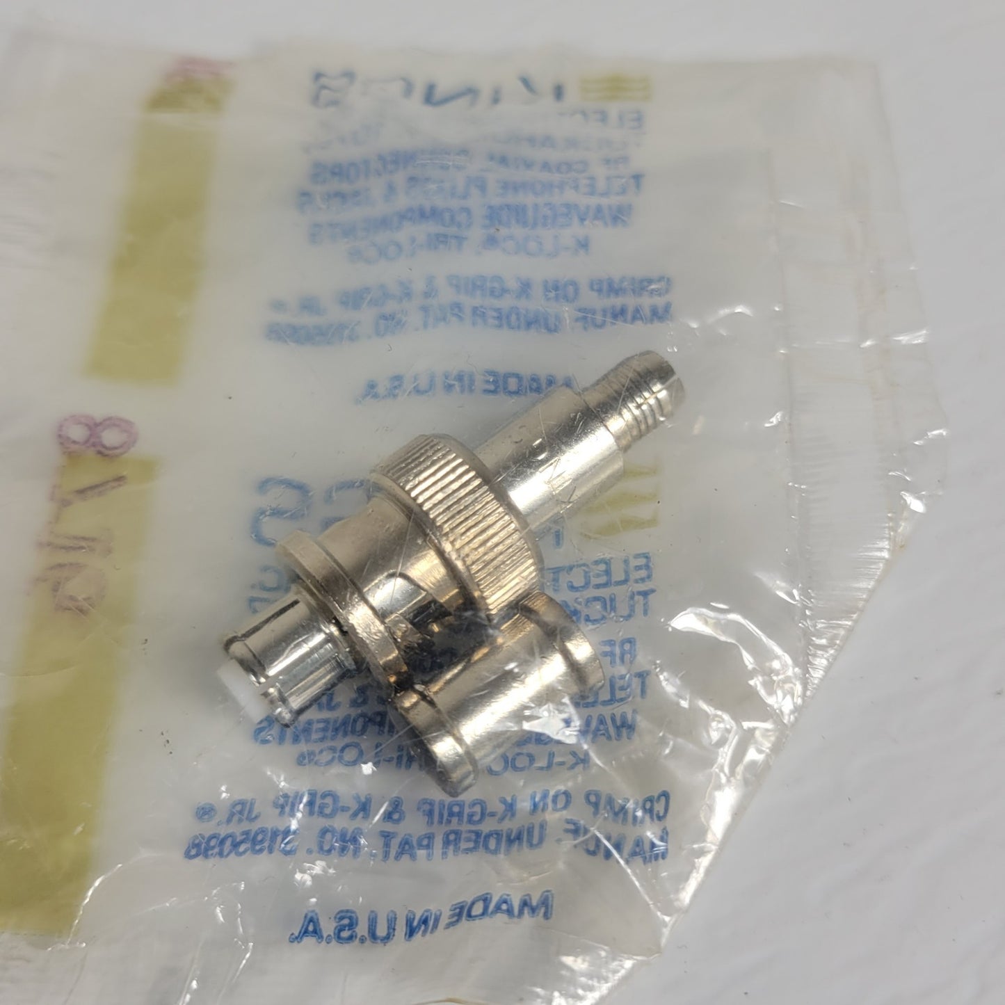 Kings Electronics 1705-1 RF Coaxial SHV Plug Straight Male 300 MHz
