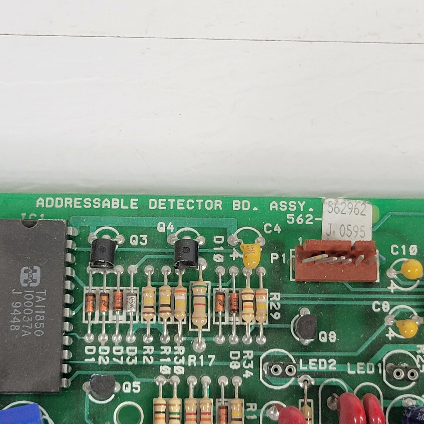 Simplex Mapnet II Fire Alarm 562- J 0595 Rev D Addressable Detector Circuit