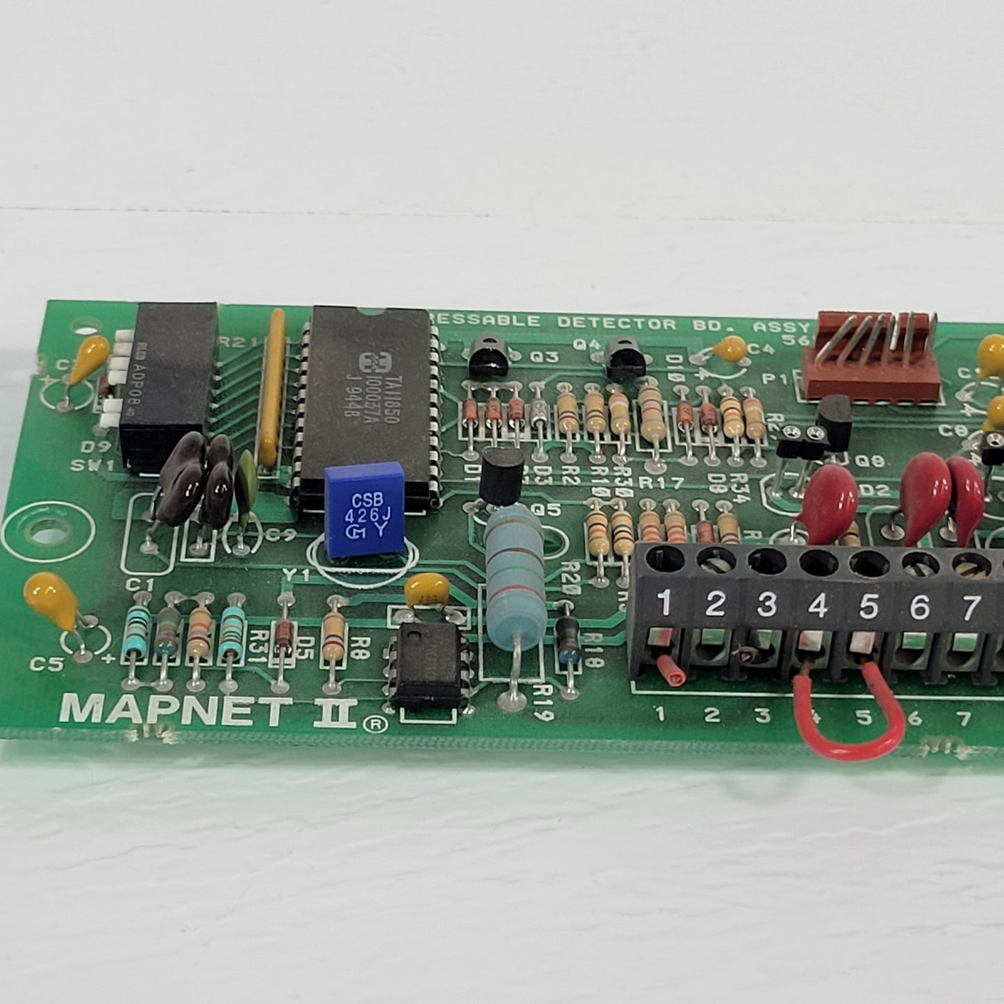 Simplex Mapnet II Fire Alarm 562- J 0595 Rev D Addressable Detector Circuit