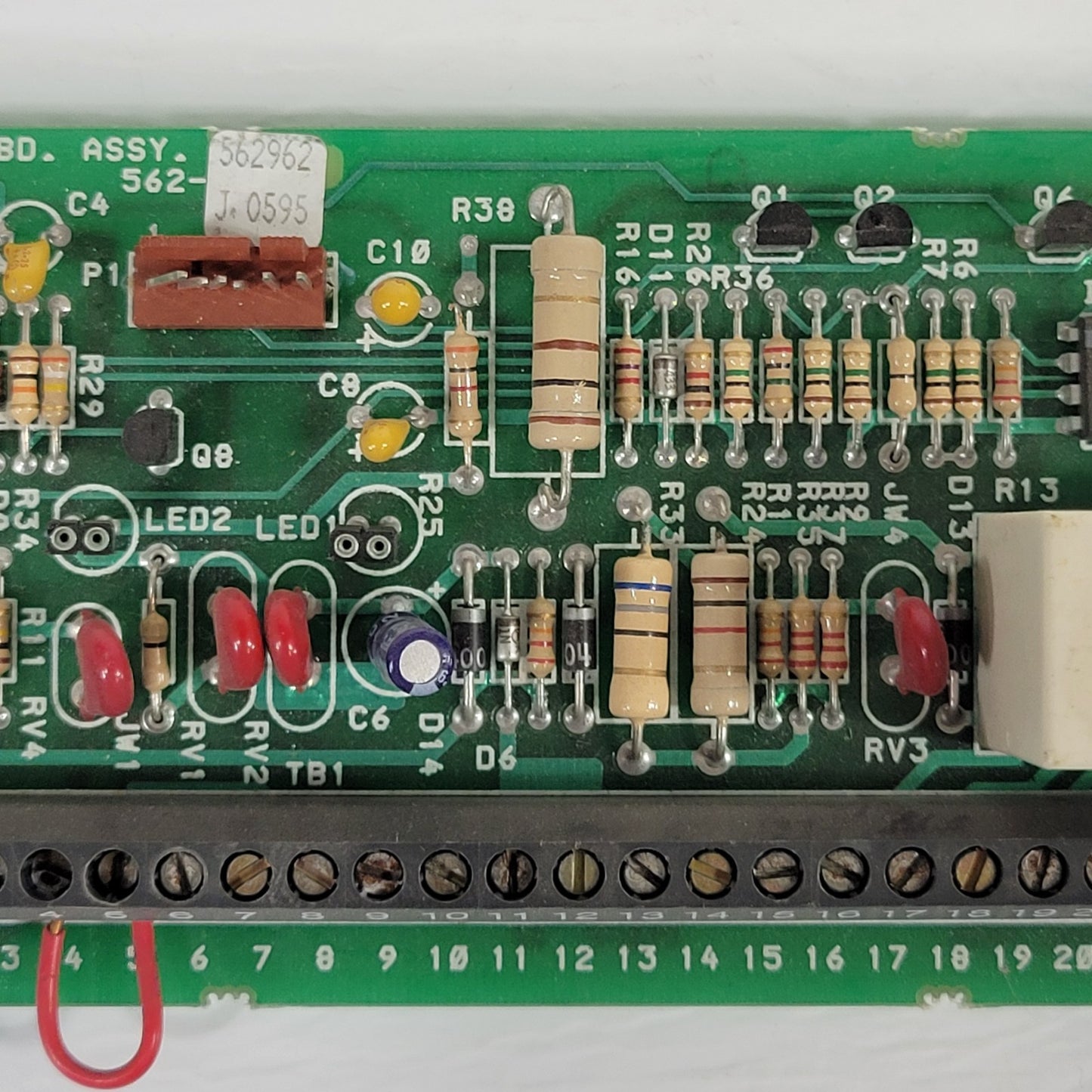 Simplex Mapnet II Fire Alarm 562- J 0595 Rev D Addressable Detector Circuit