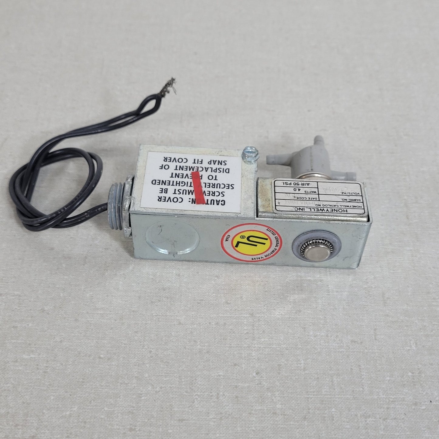 Honeywell RP818A-1004 Electric Pneumatic Relay 24V 50psi 4W