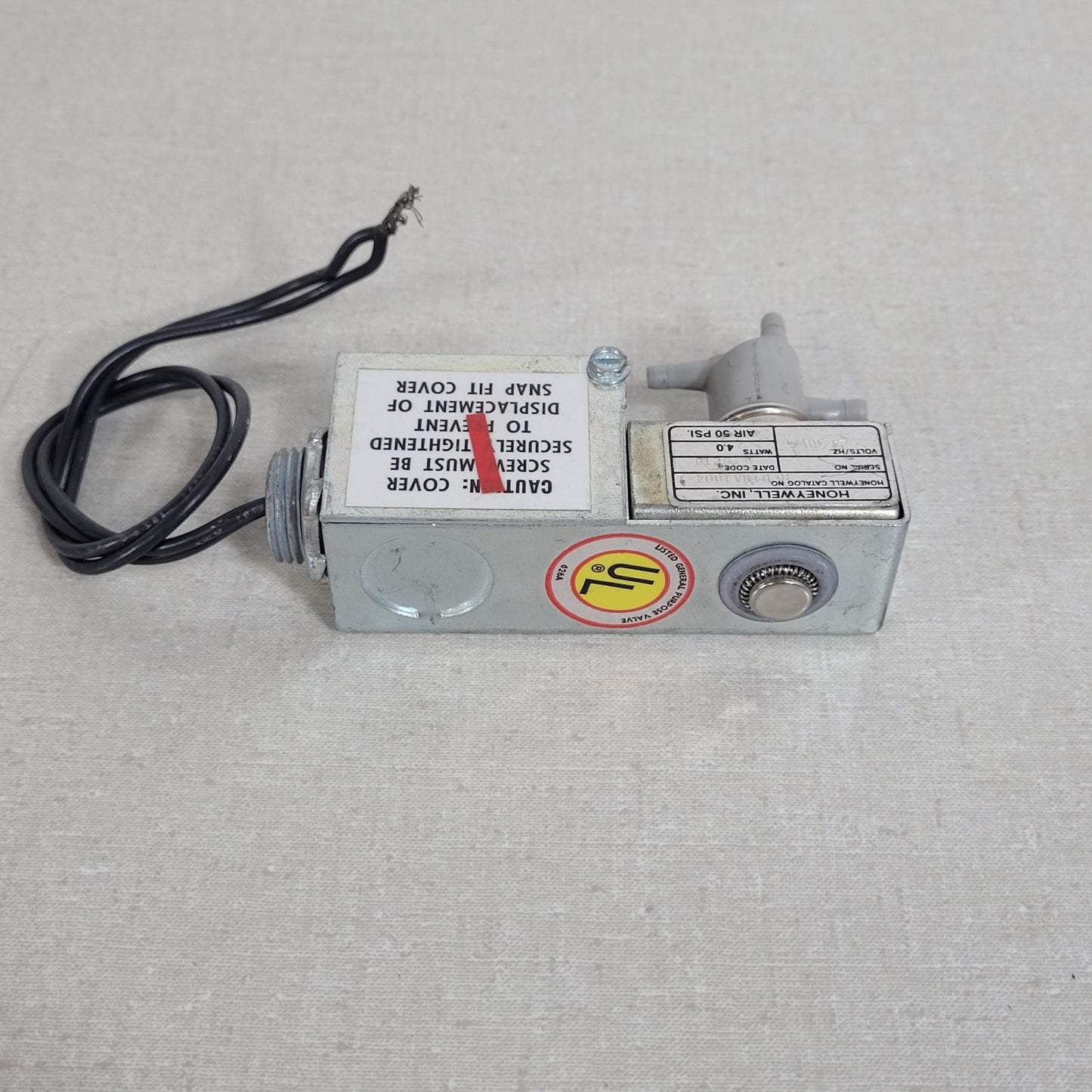 Honeywell RP818A-1004 Electric Pneumatic Relay 24V 50psi 4W