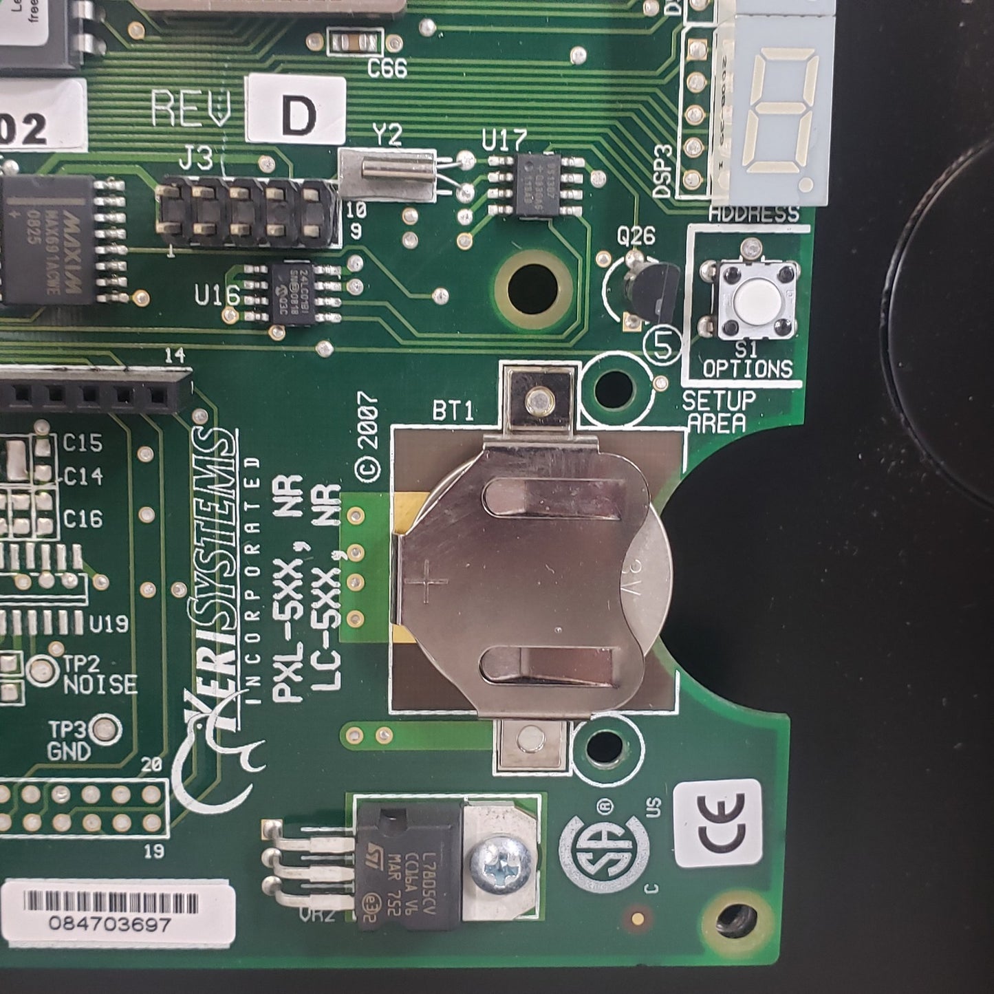 Keri PXL-5XX NR LC-5XX Door Access Control Board with Enclosure No Lock On Box