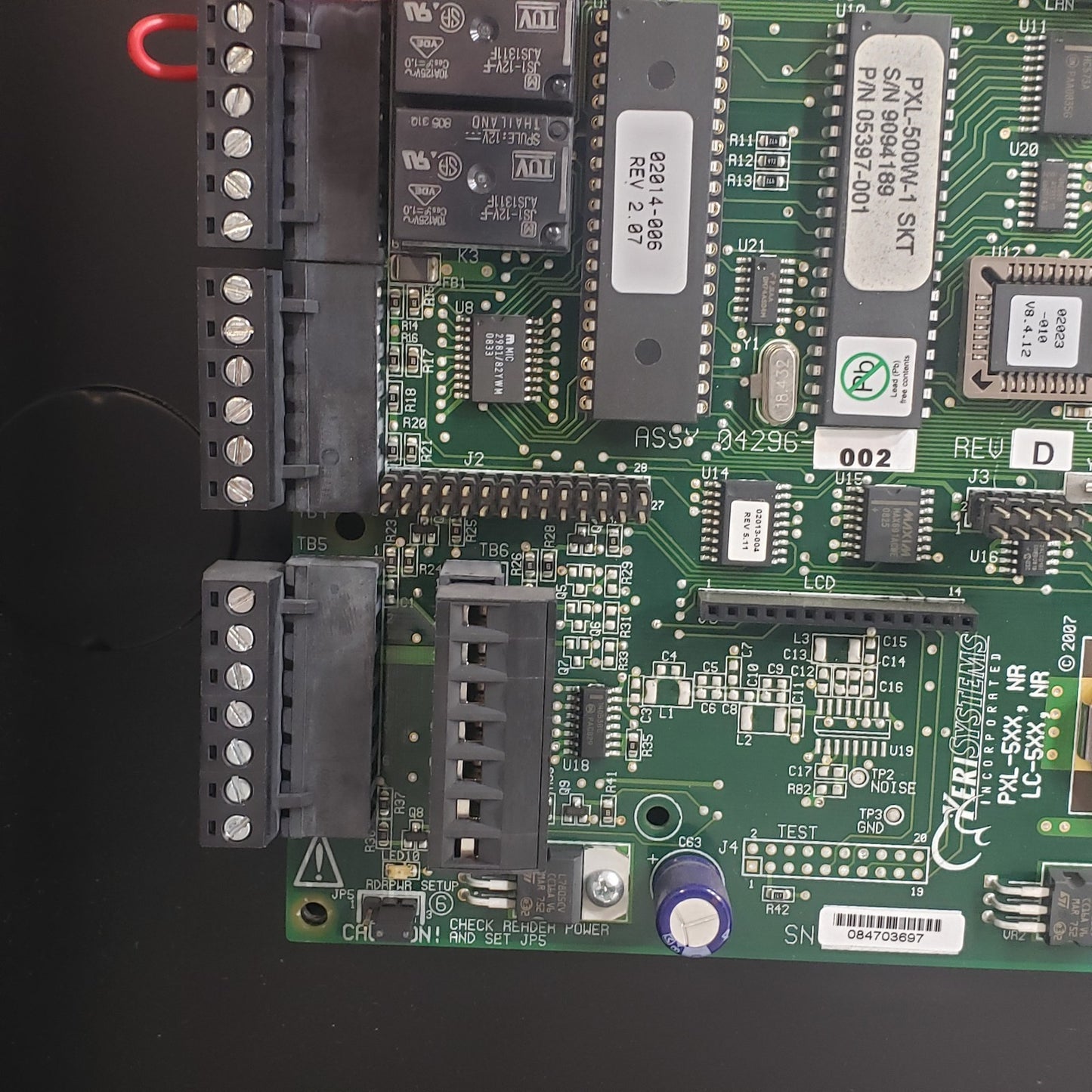 Keri PXL-5XX NR LC-5XX Door Access Control Board with Enclosure No Lock On Box