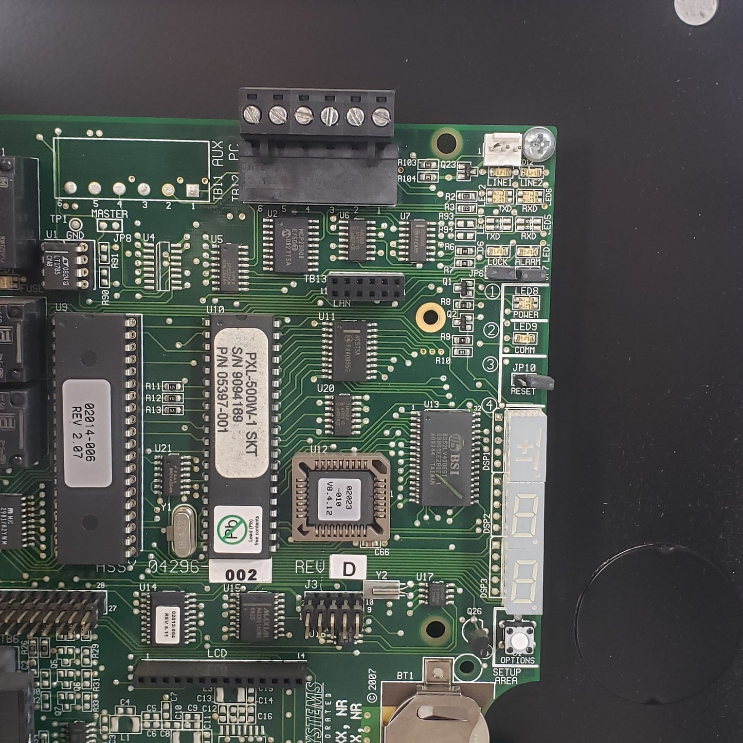 Keri PXL-5XX NR LC-5XX Door Access Control Board with Enclosure No Lock On Box