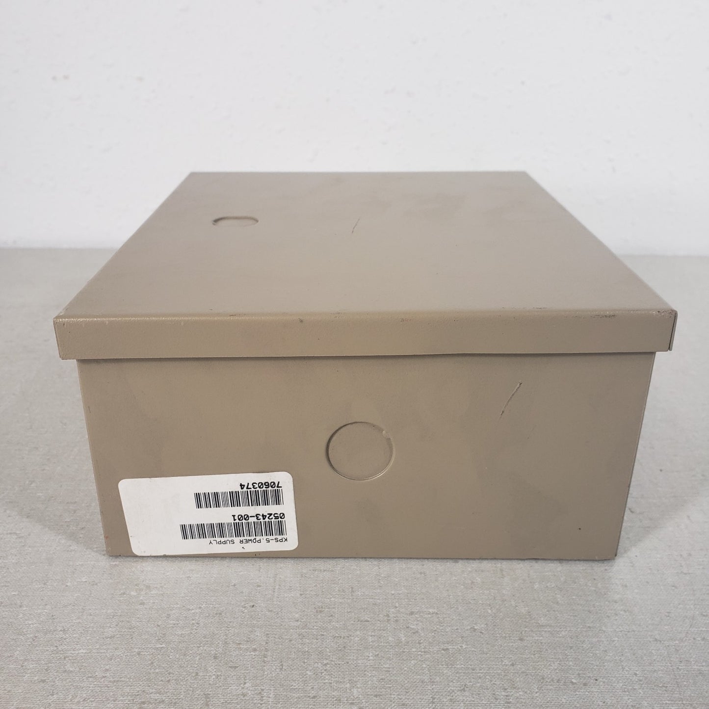 KPS-5 Power Supply Box 05243-001 7" X 8" X 4" Tan Control Board Box