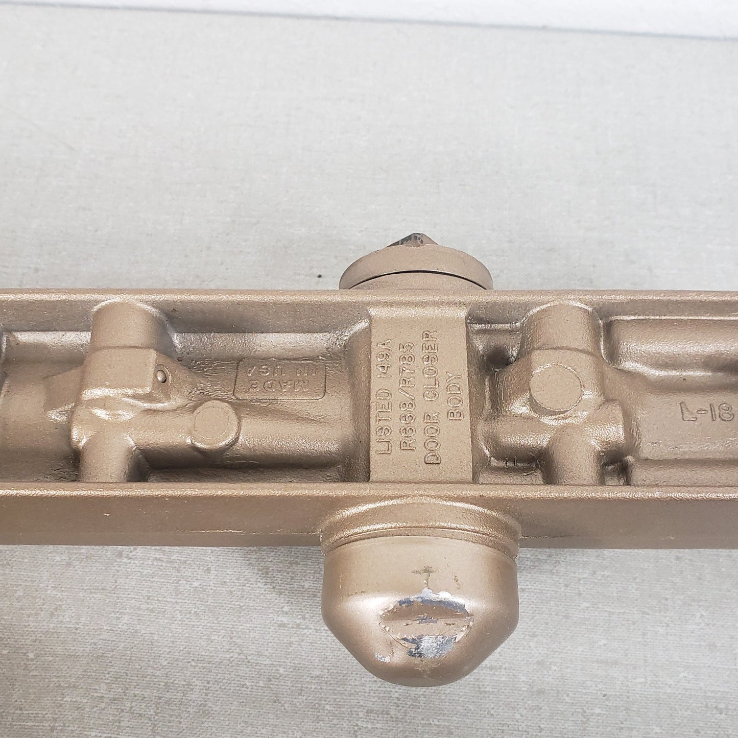 Yale Door Rail Closer Parts Bronze Finish Not Complete Set 400PT 400PTS 3000PT