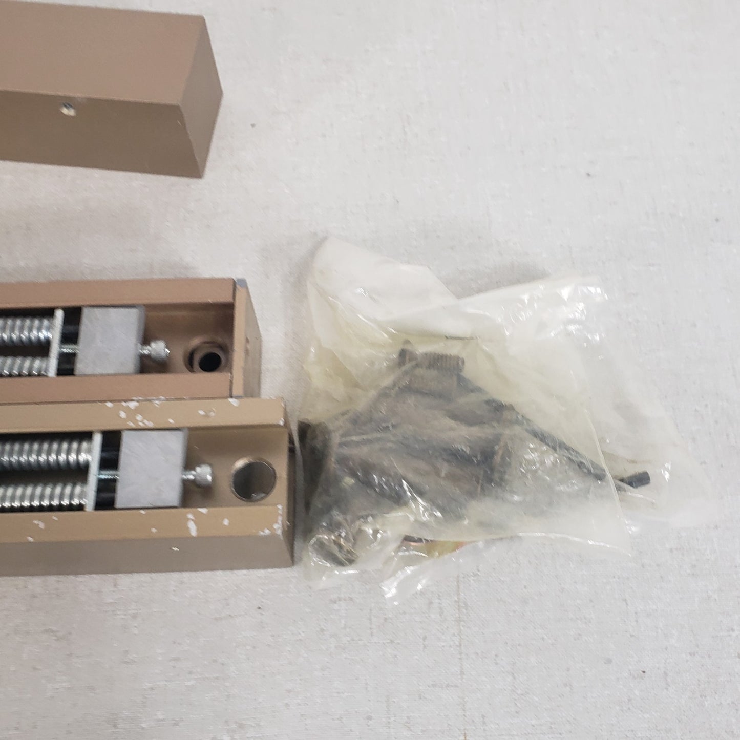 Yale Door Rail Closer Parts Bronze Finish Not Complete Set 400PT 400PTS 3000PT