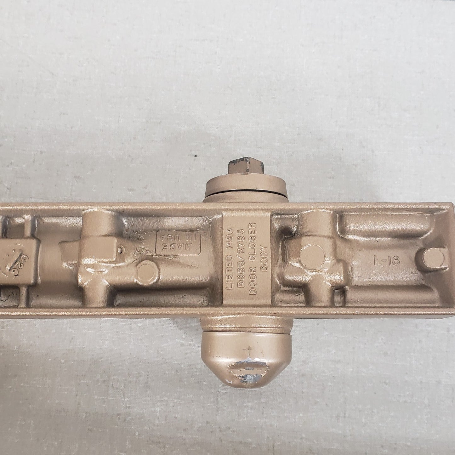Yale Door Rail Closer Parts Bronze Finish Not Complete Set 400PT 400PTS 3000PT