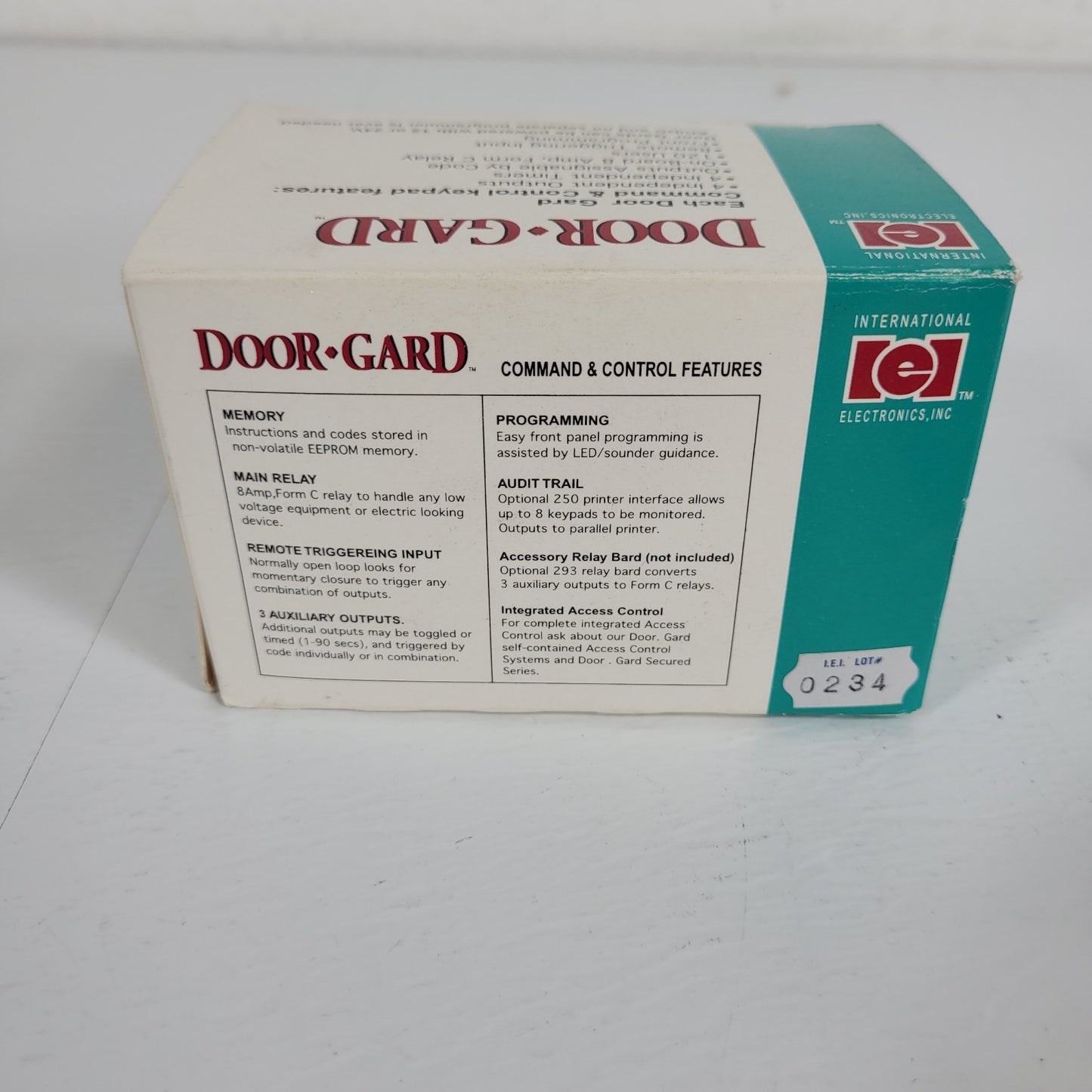 International Electronics Door Gard Command & Control 212i Indoor Keypad Lock