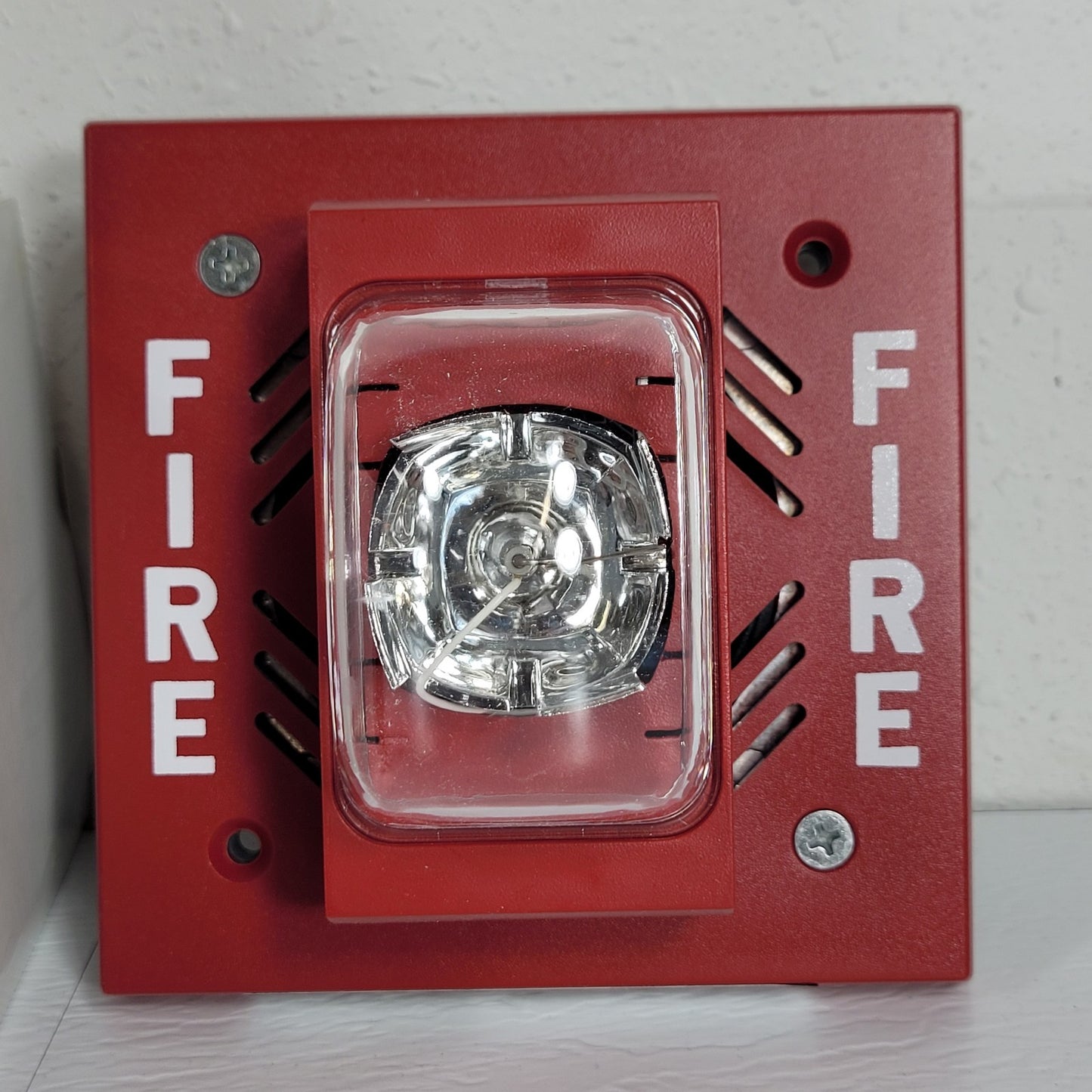 Faraday 5394B1424 Electronic Chime w/ Strobe Fire Alarm Red 500-699715FA
