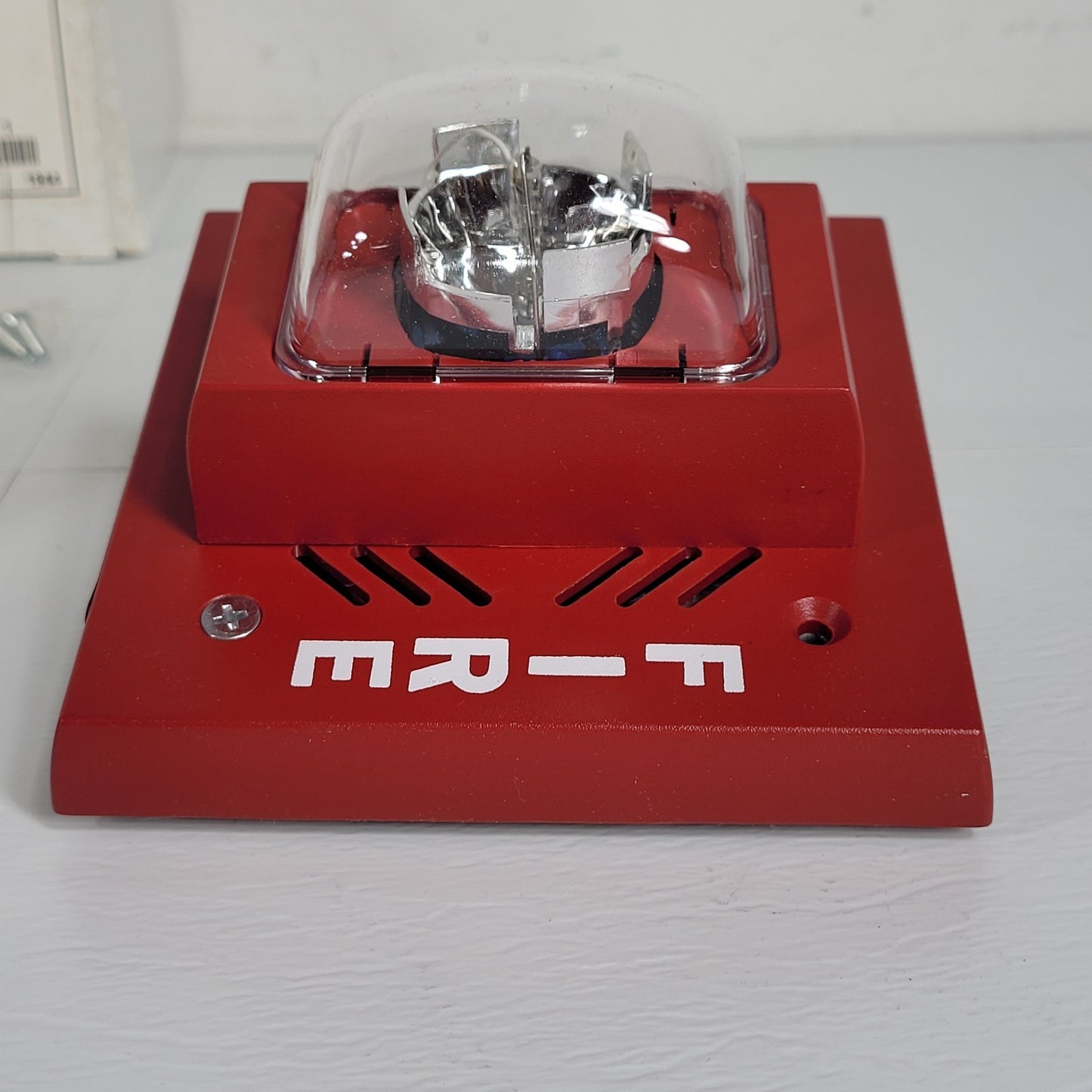 Faraday 5394B1424 Electronic Chime w/ Strobe Fire Alarm Red 500-699715FA