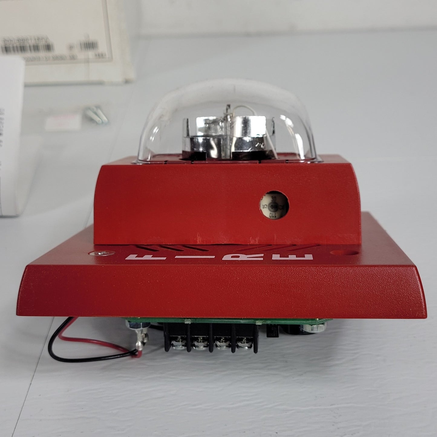 Faraday 5394B1424 Electronic Chime w/ Strobe Fire Alarm Red 500-699715FA