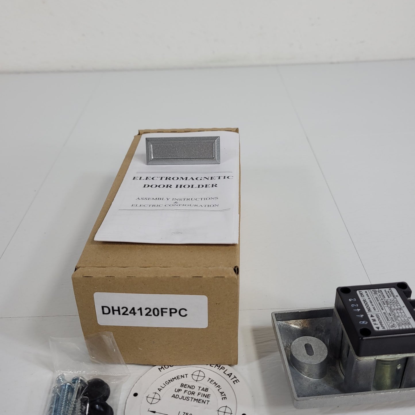Electromagnetic Door Holder DH24120FPC Semi Flush Mount Fire Alarm Door Holder