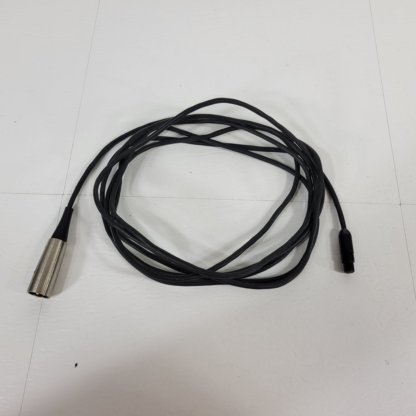 Shure Male XLR3 To Female Mini XLR TA3 12' Balanced Extension Microphone Cable