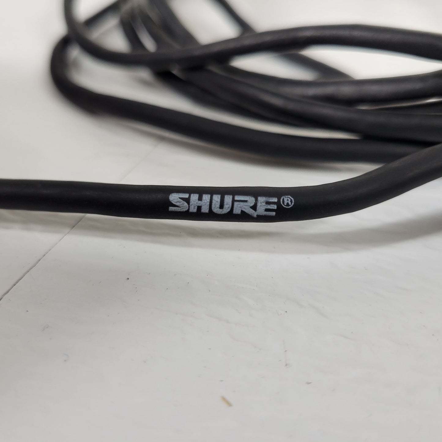 Shure Male XLR3 To Female Mini XLR TA3 12' Balanced Extension Microphone Cable
