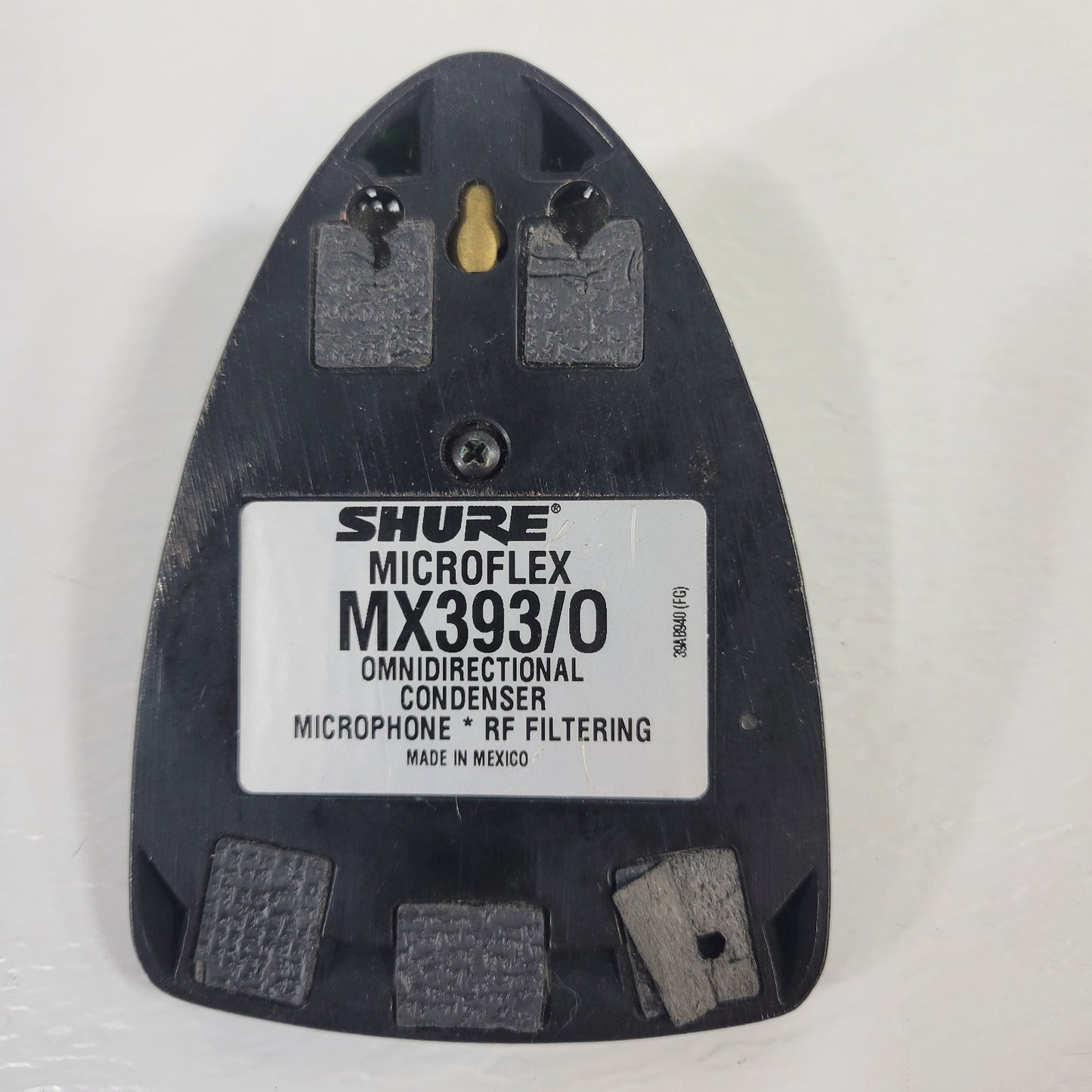 Shure Microflex MX393/0 Omnidirectional Condenser Microphone with RF Filtering
