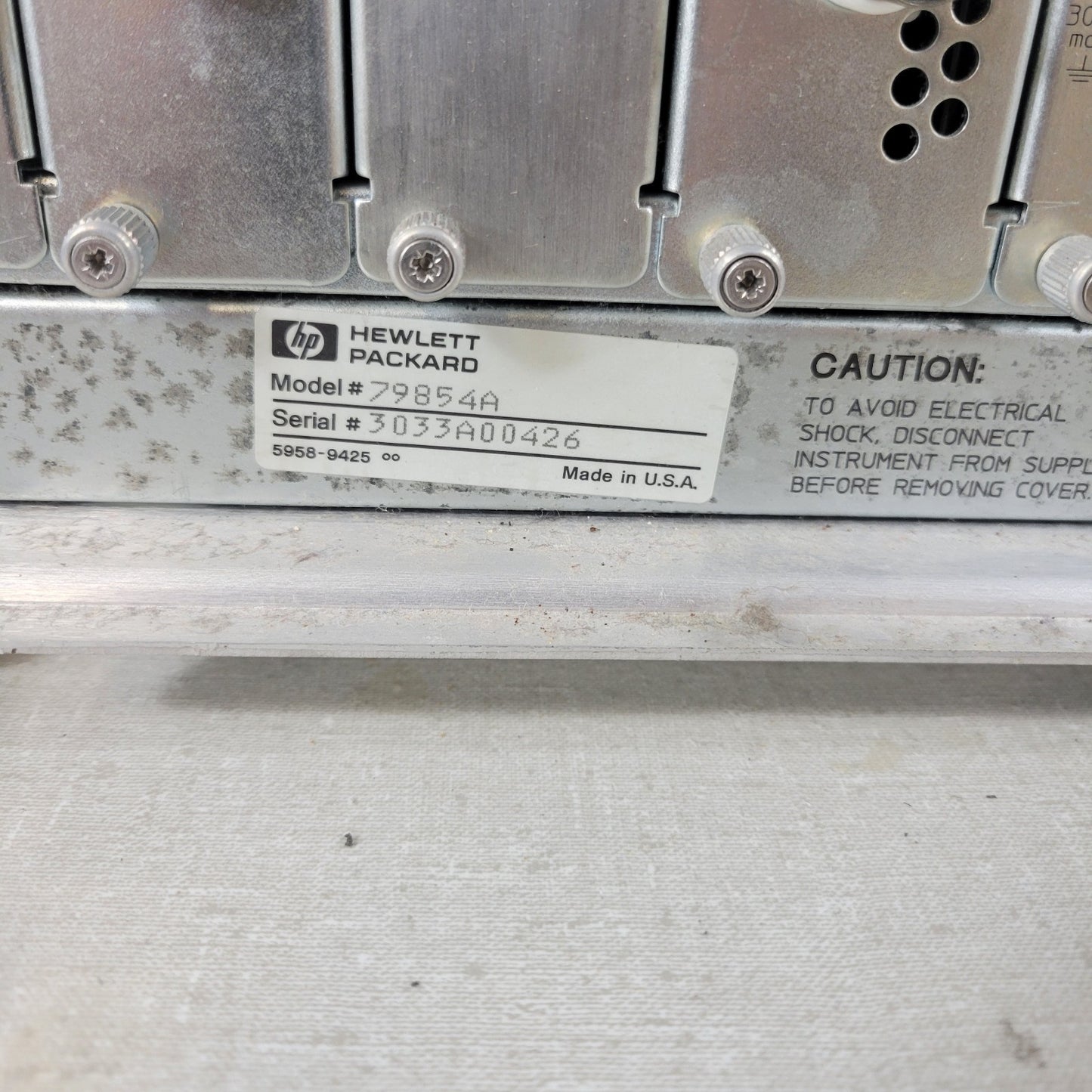 Hewlett-Packard 79854A HP Agilent 1050 Variable Wavelength Detector VWD Lab Unit